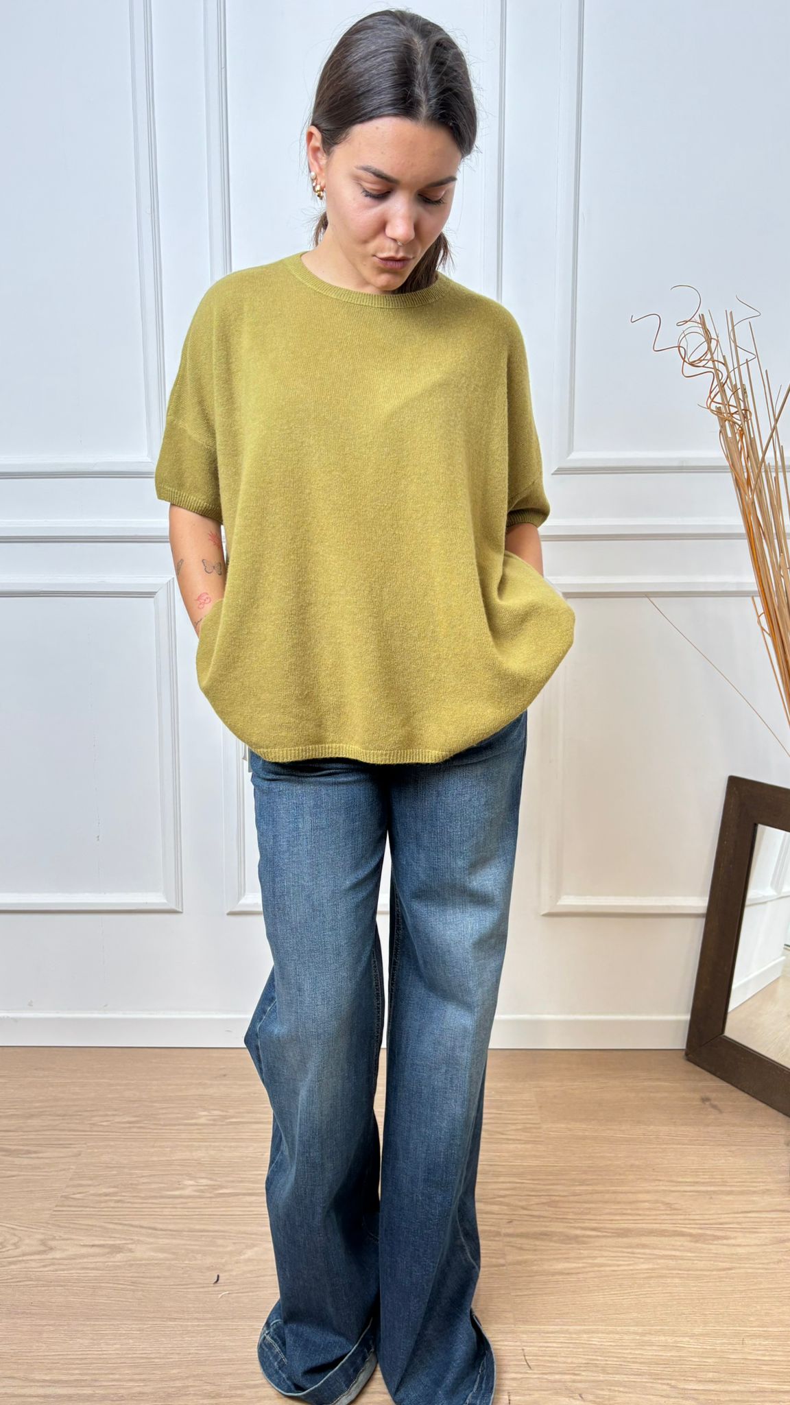 Pull mezza manica Dixie M277Y163 olio