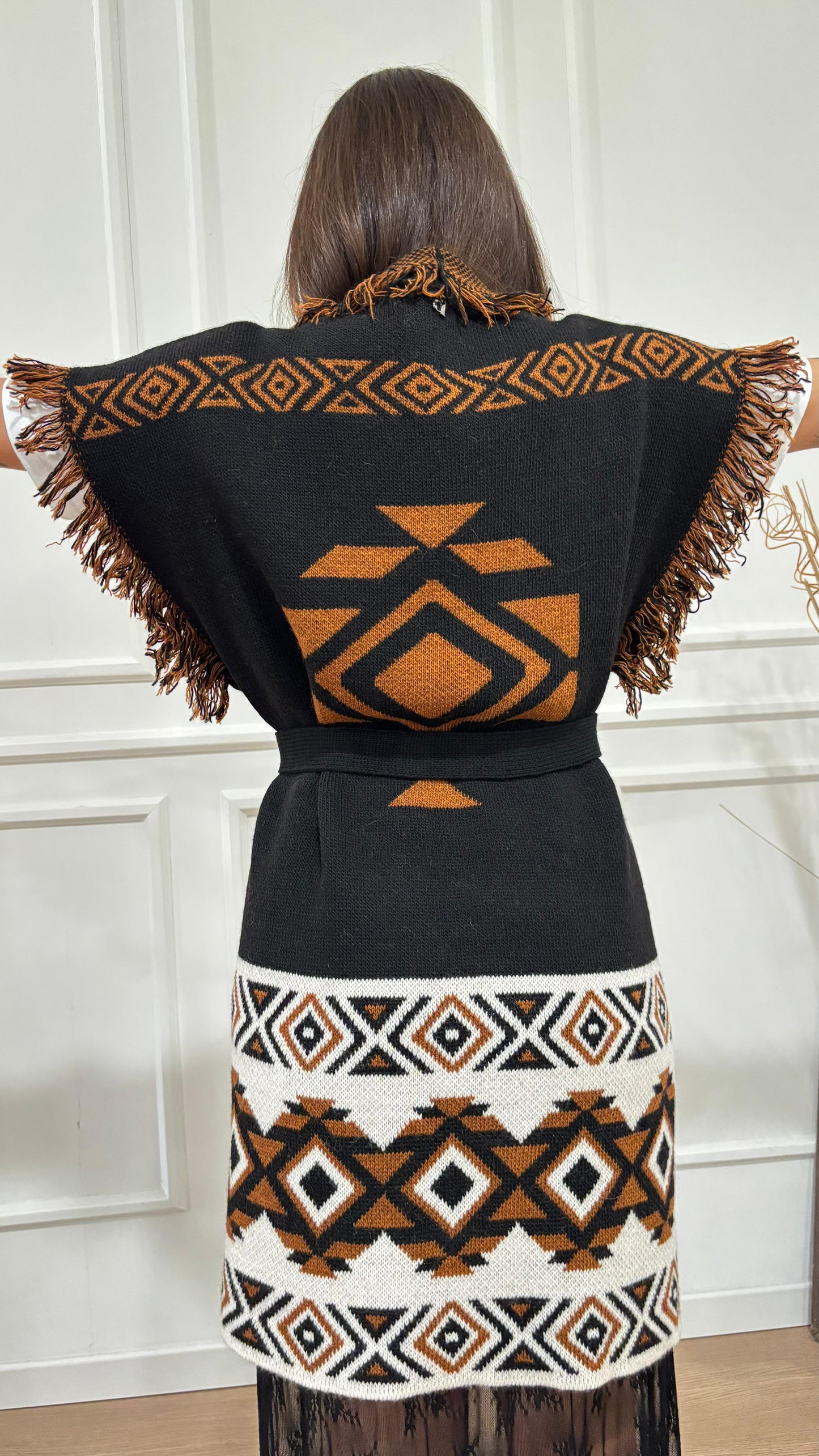Cardigan smanicato Dixie M566Y189