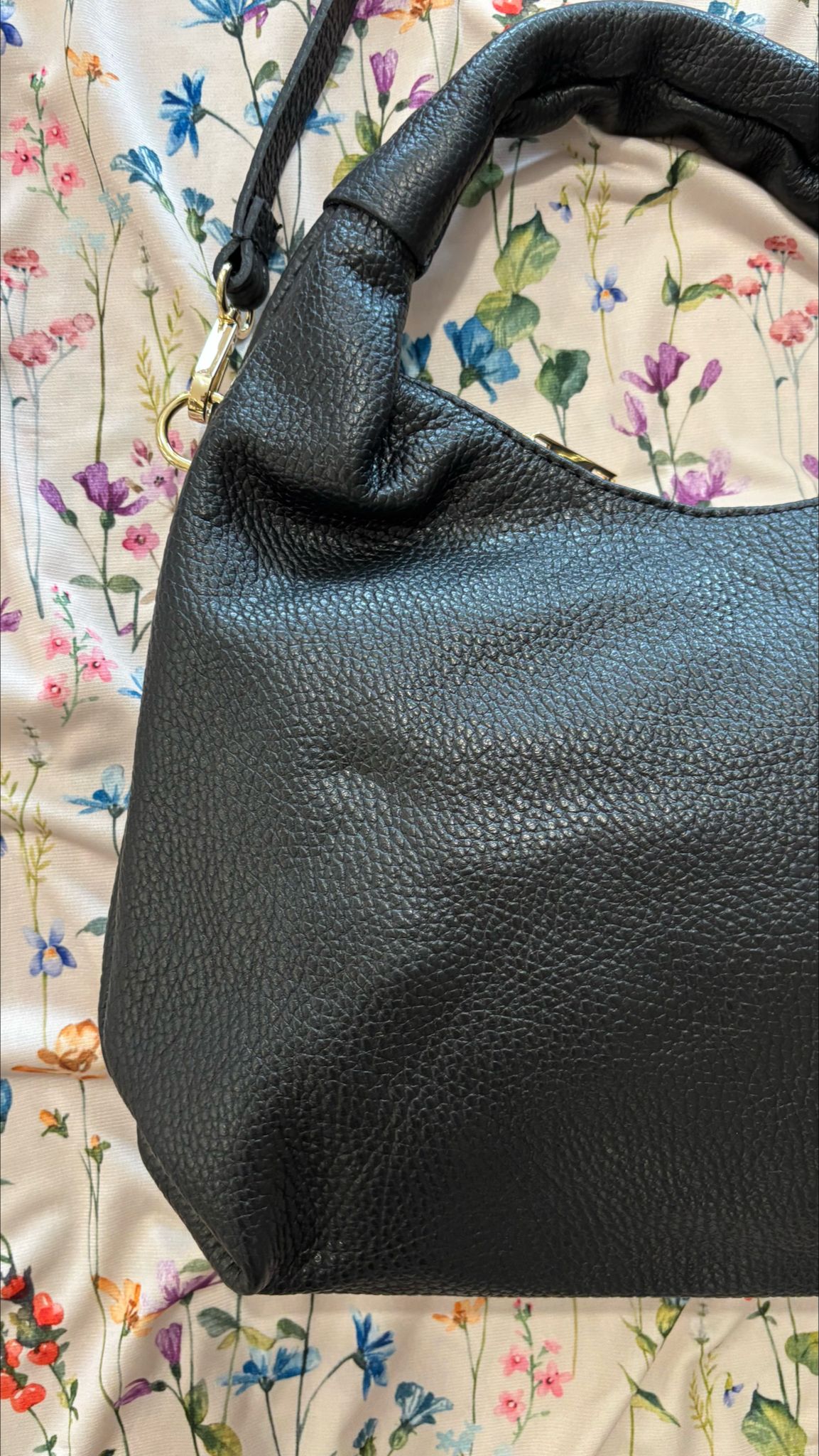 Bag in pelle 01023 nera