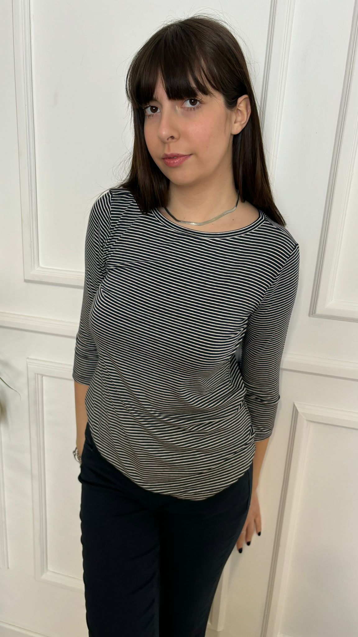 T-Shirt in jersey di viscosa Lidia 002
