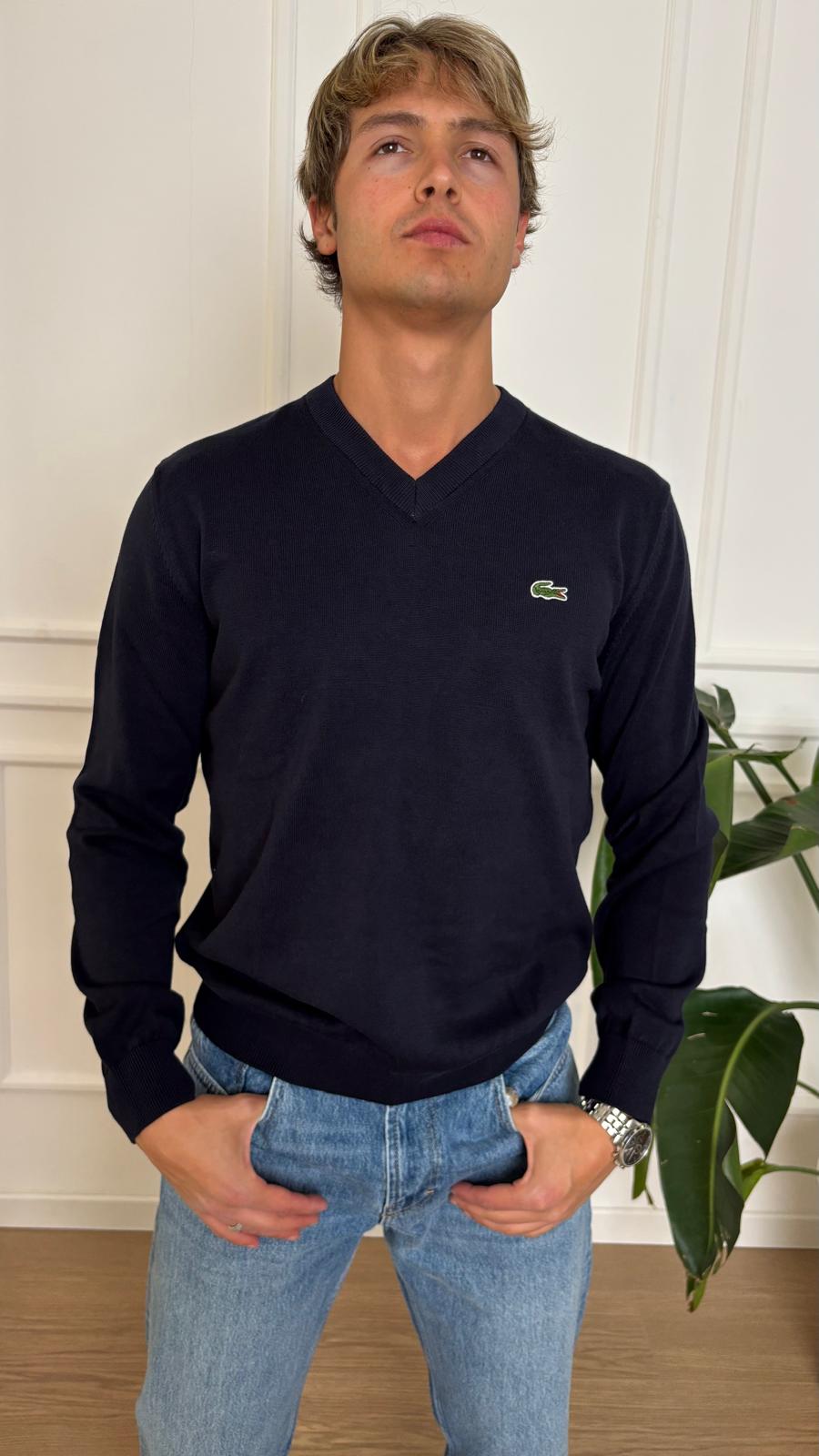 Maglia in cotone Lacoste AH4622 166