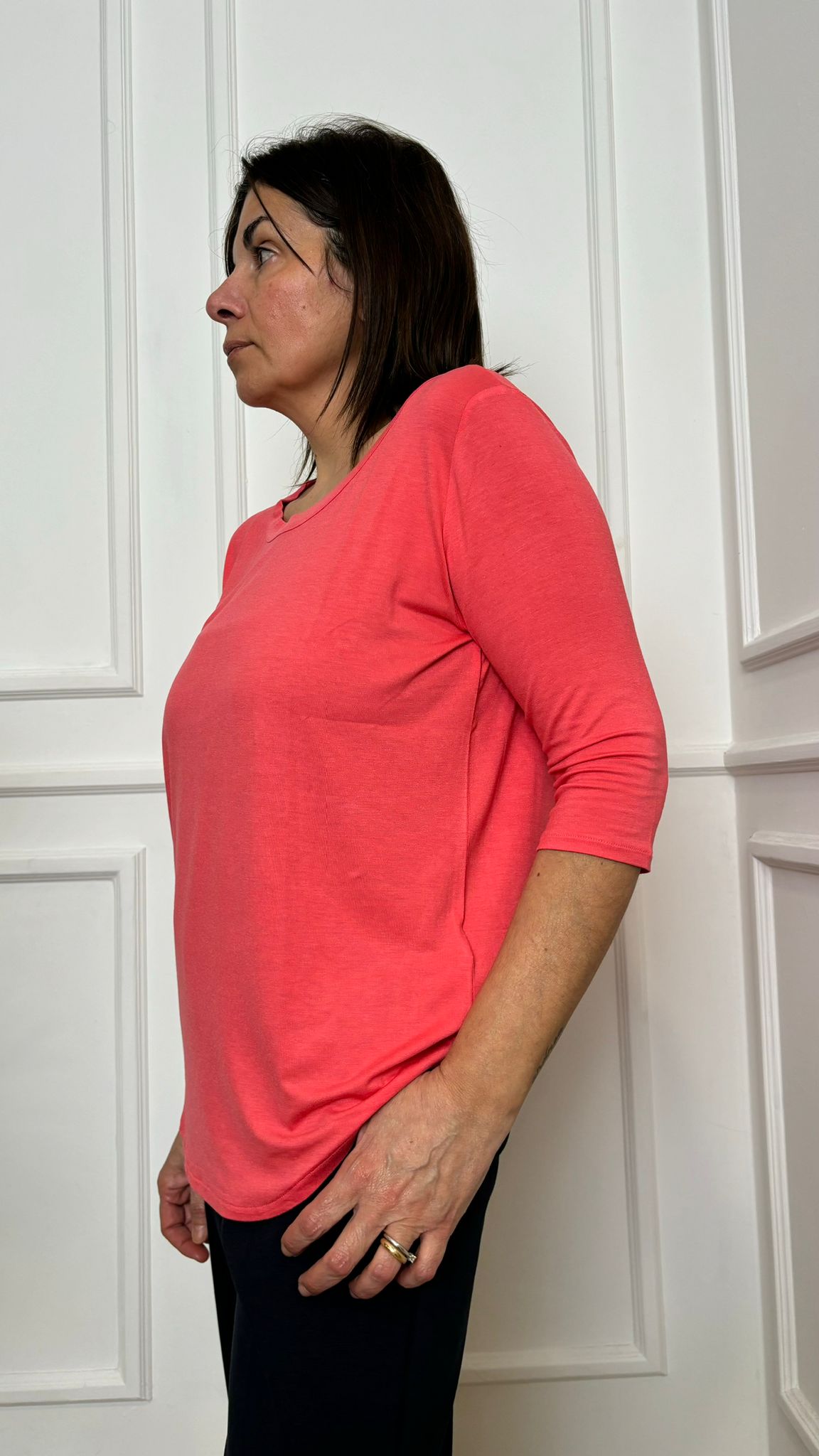 T-Shirt tre quarti Spring Ragno 70121W 70121W B19