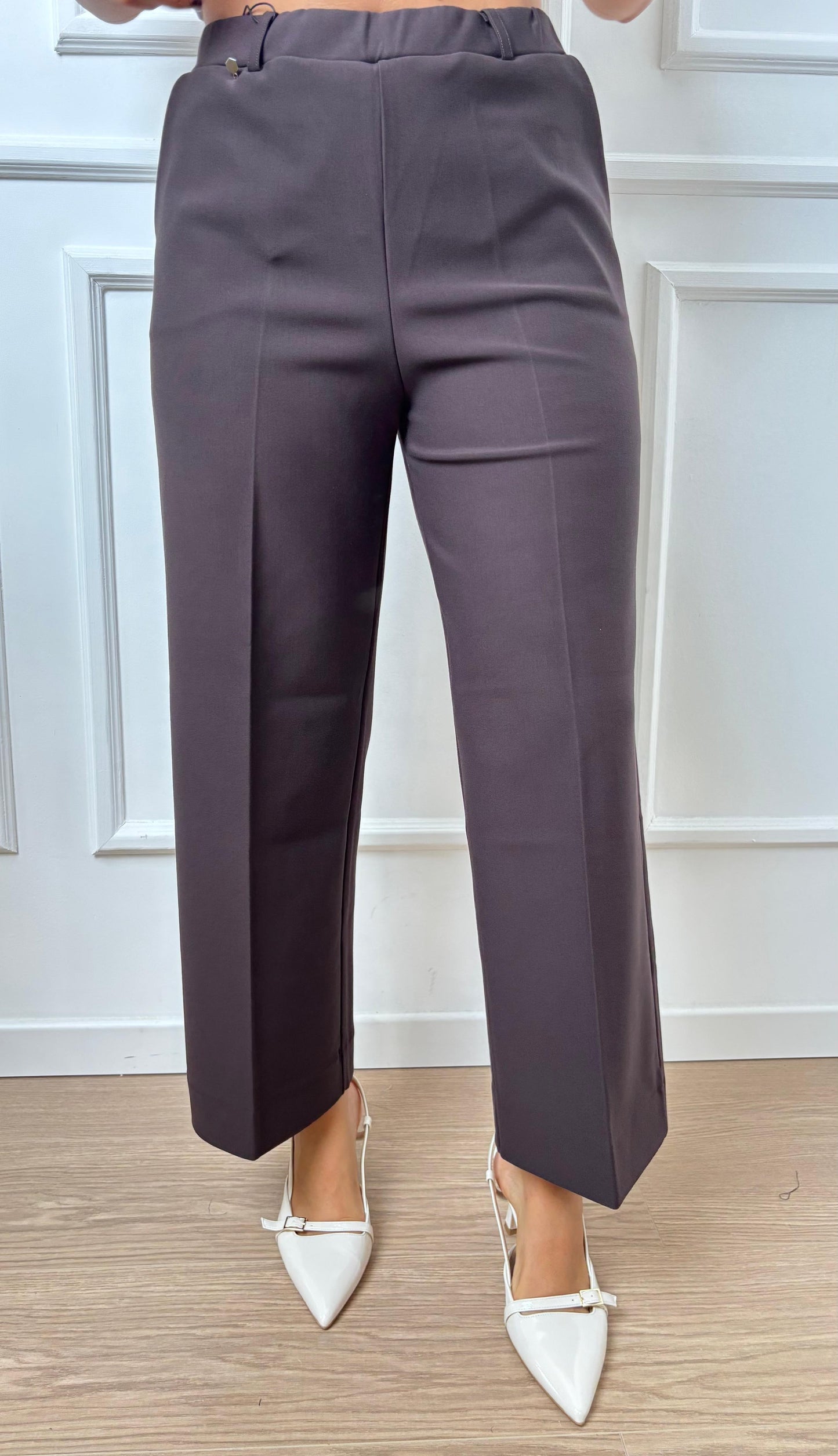Pantalone Cropped Wide Ragno DB24P4 A75