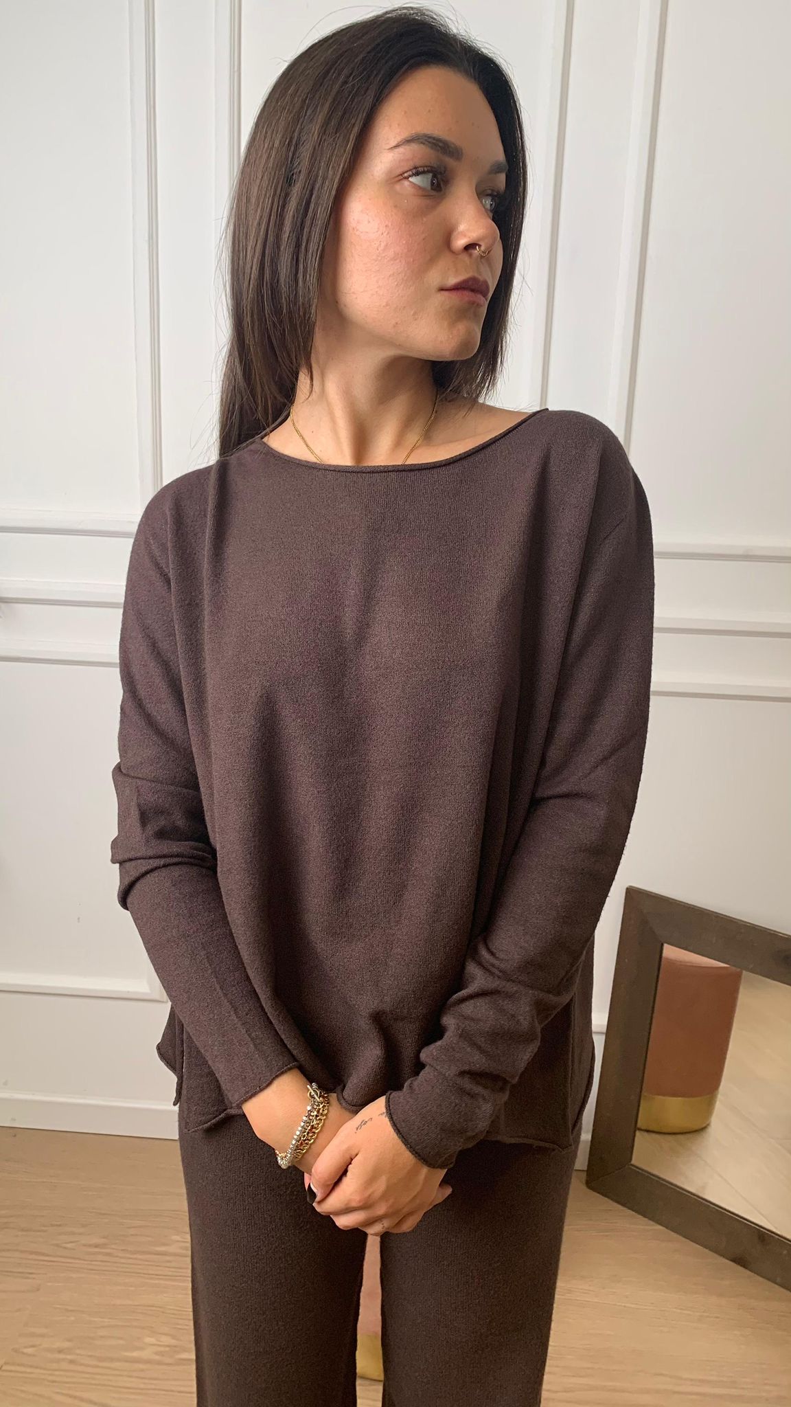 Pull over Vicolo 44001F moro