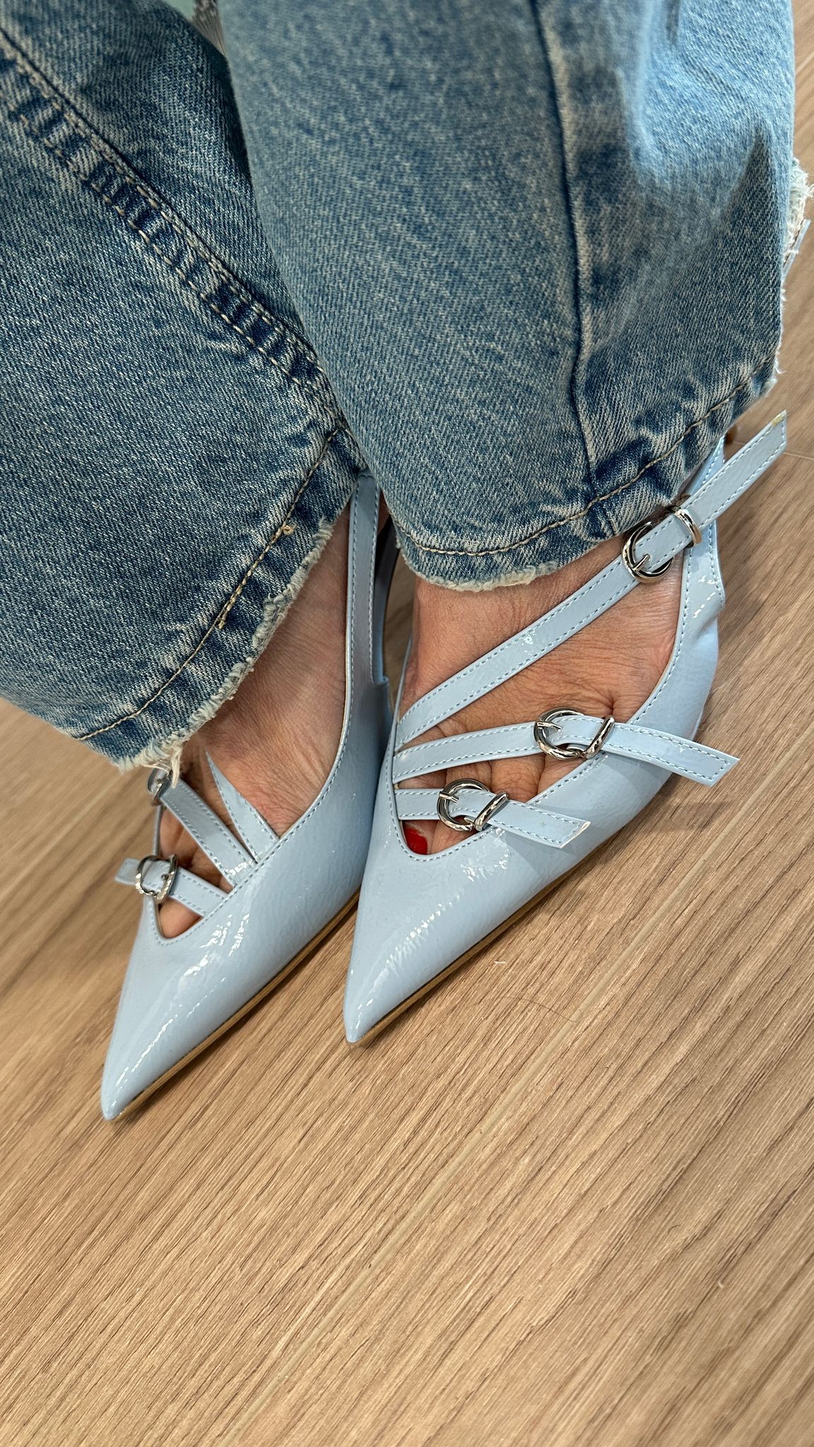 Decollètè slingback Divine Follie 1830V polvere