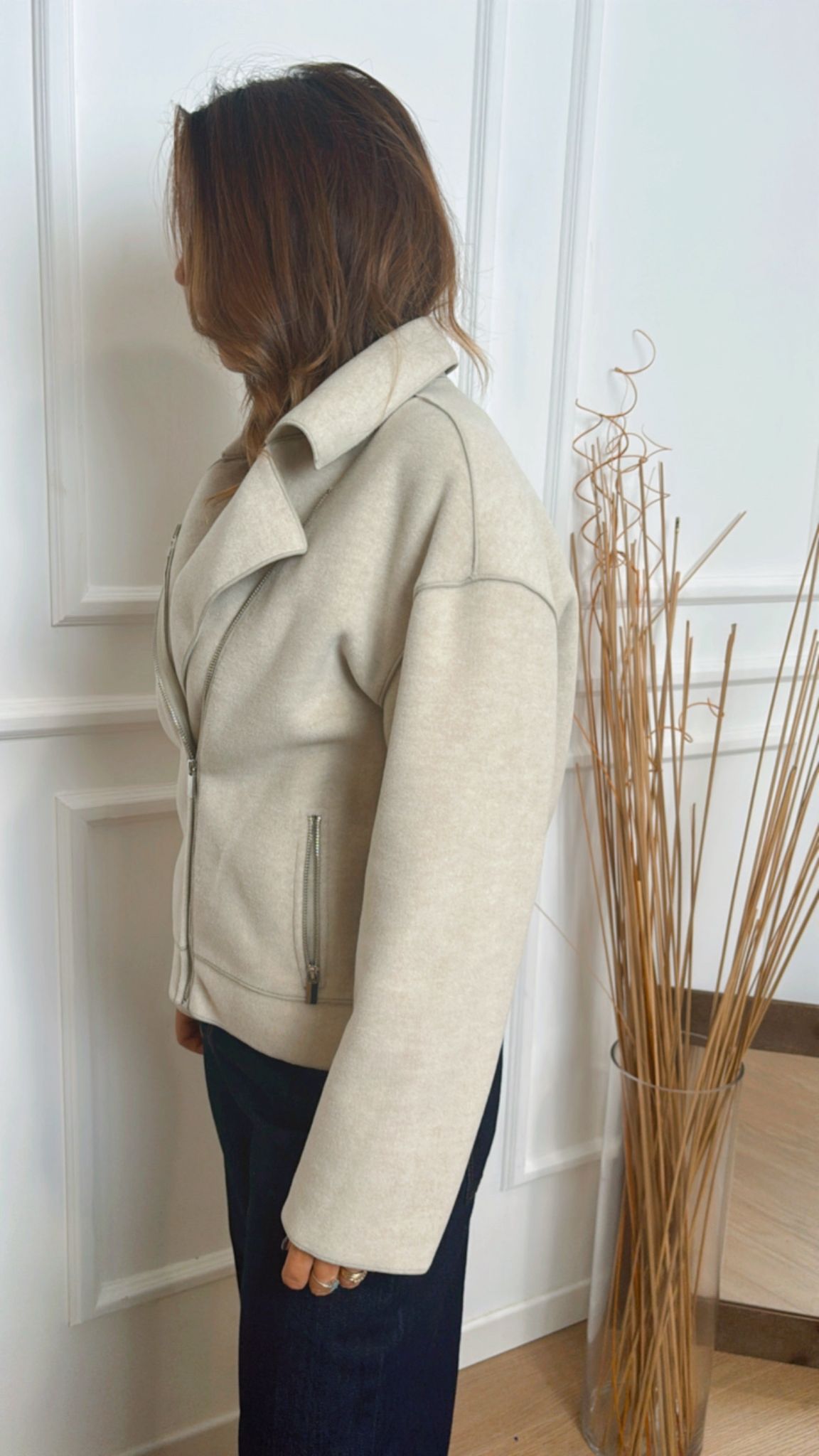Chiodo con zip Ragno DQ61KZ 786M
