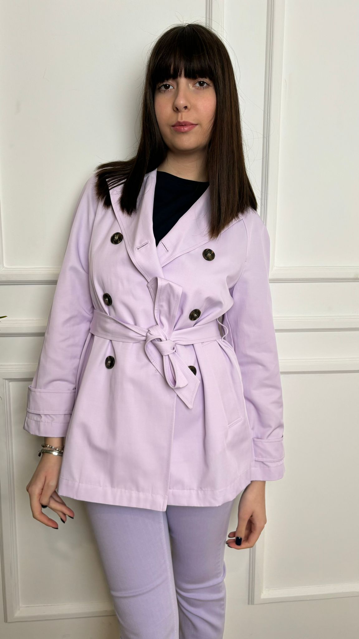 Trench doppiopetto Marais Emme Marella 003