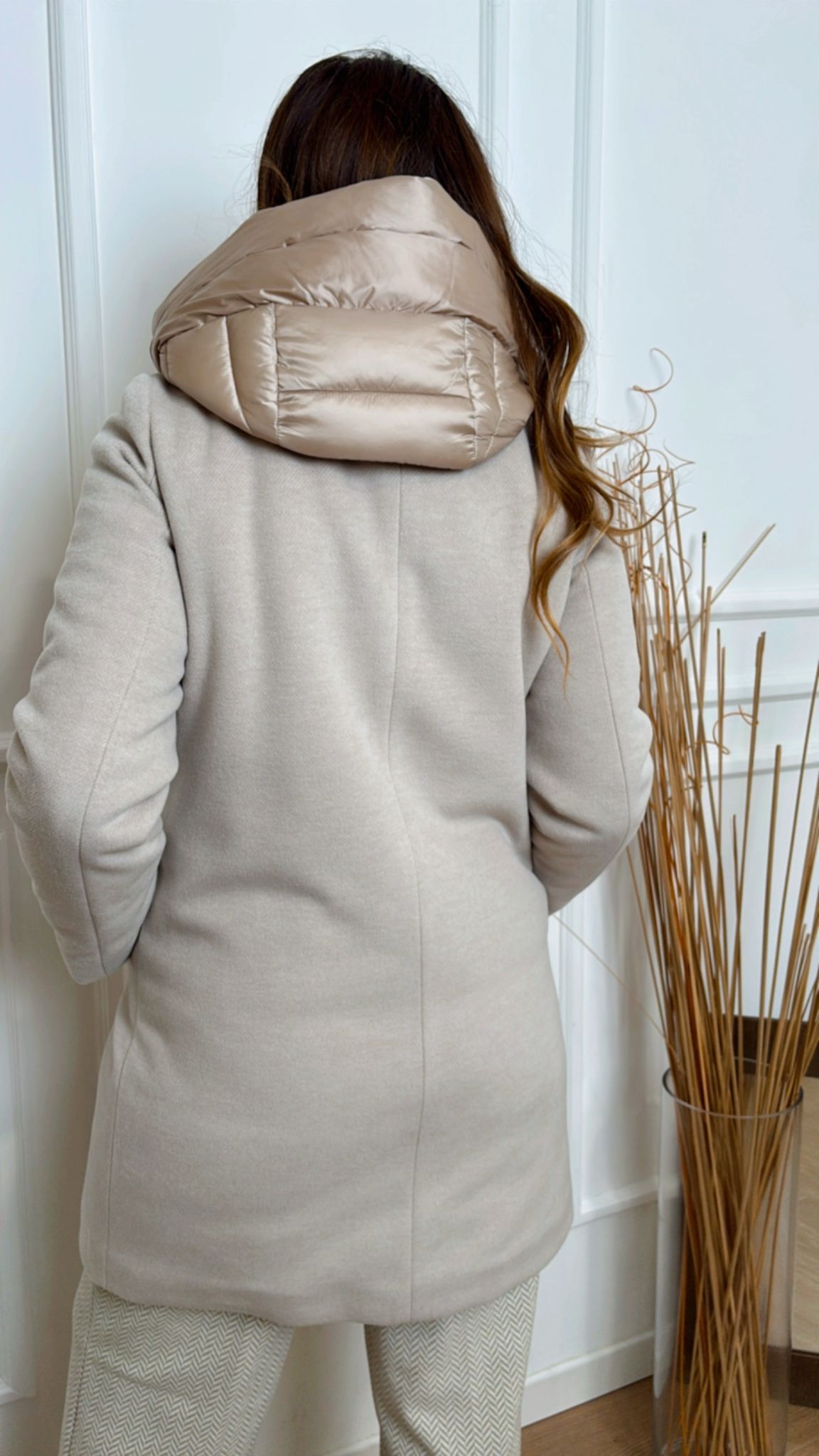 Giaccone in panno soft Bacio 002 Emme Marella