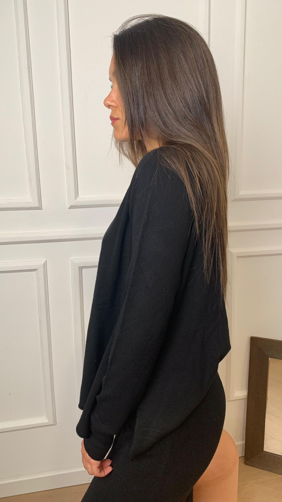 Pull over Vicolo 44001F nero