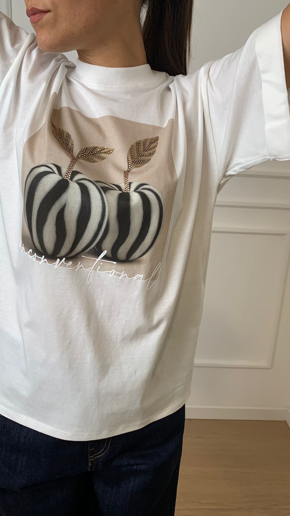 T-Shirt stampa zebra Imperial TX13KGT