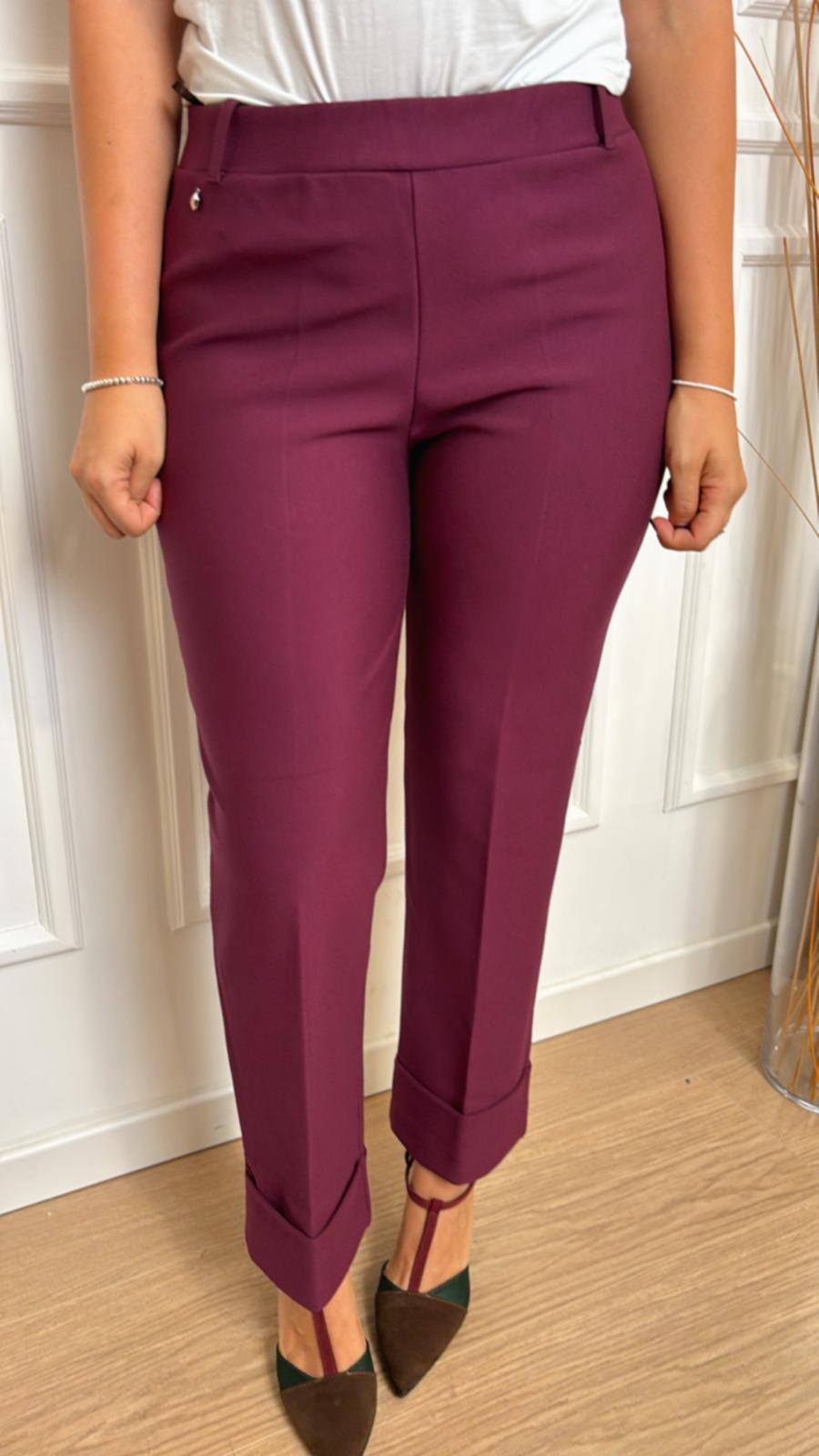 Pantalone slim straight Ragno D091PW B95
