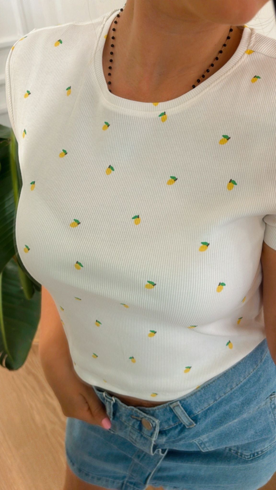 T-Shirt limoni Fenja Only 67300