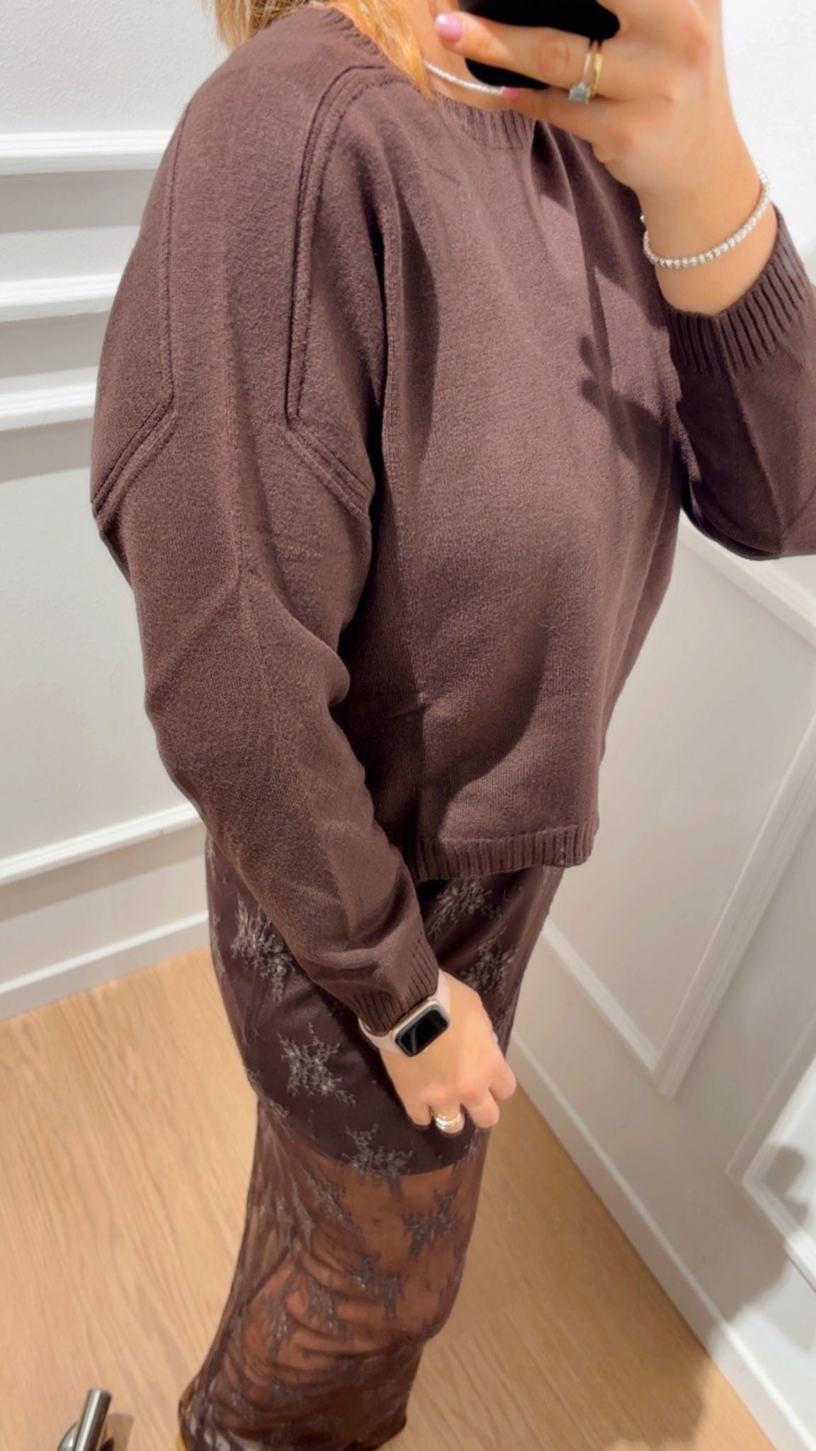 Pull in viscosa Vicolo 77062F Cioccolato