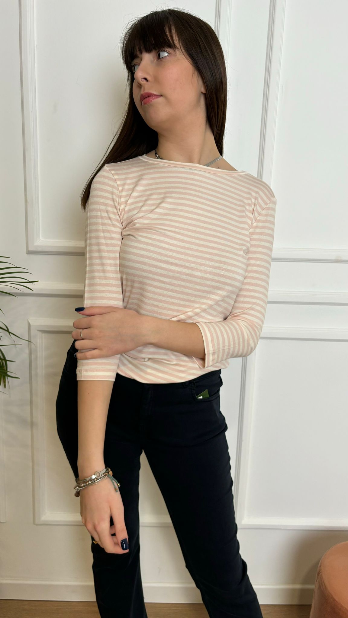 T-Shirt in jersey di viscosa Lidia 006