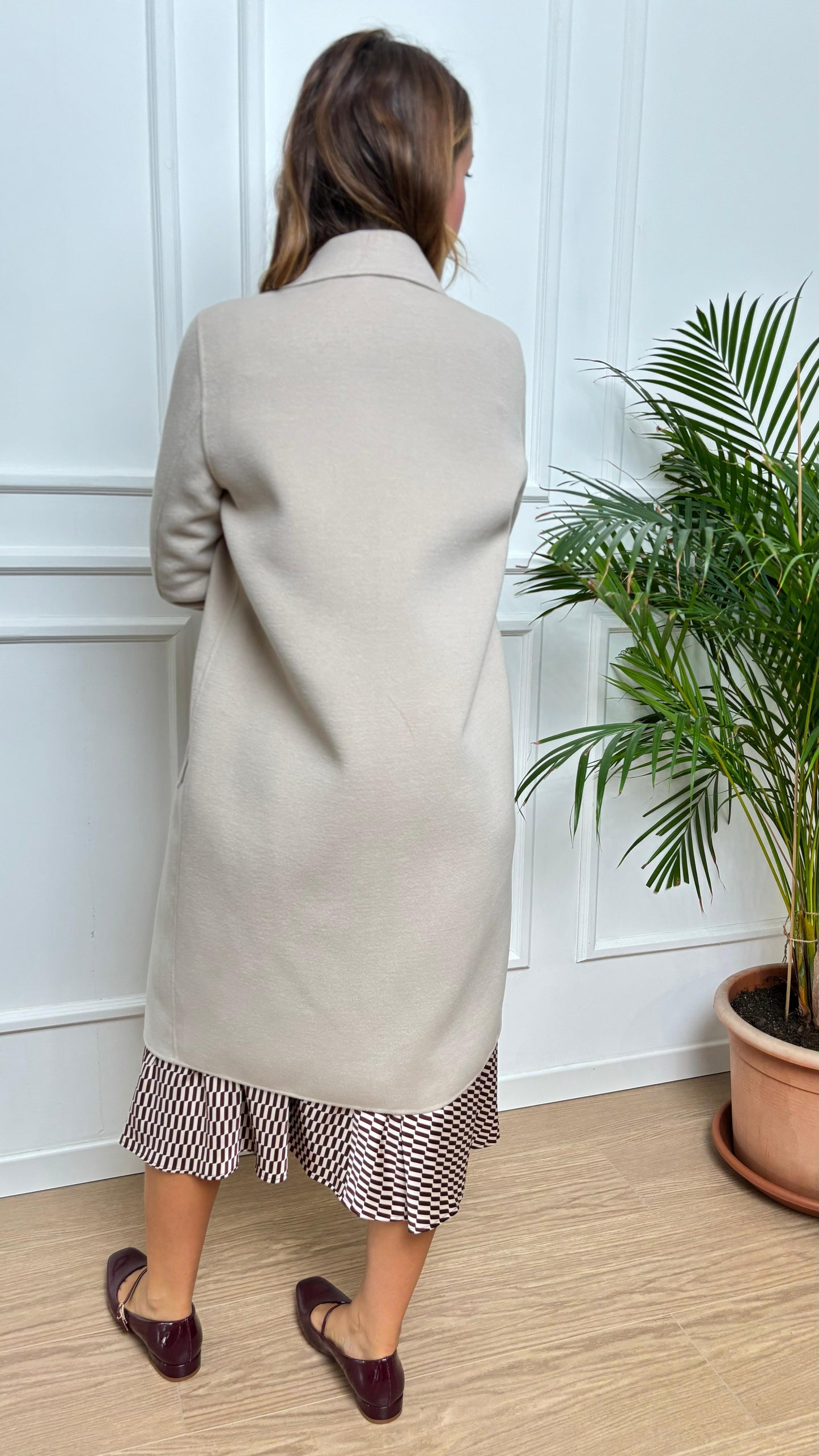 Cappotto in panno morbido Frine 006 Emme Marella