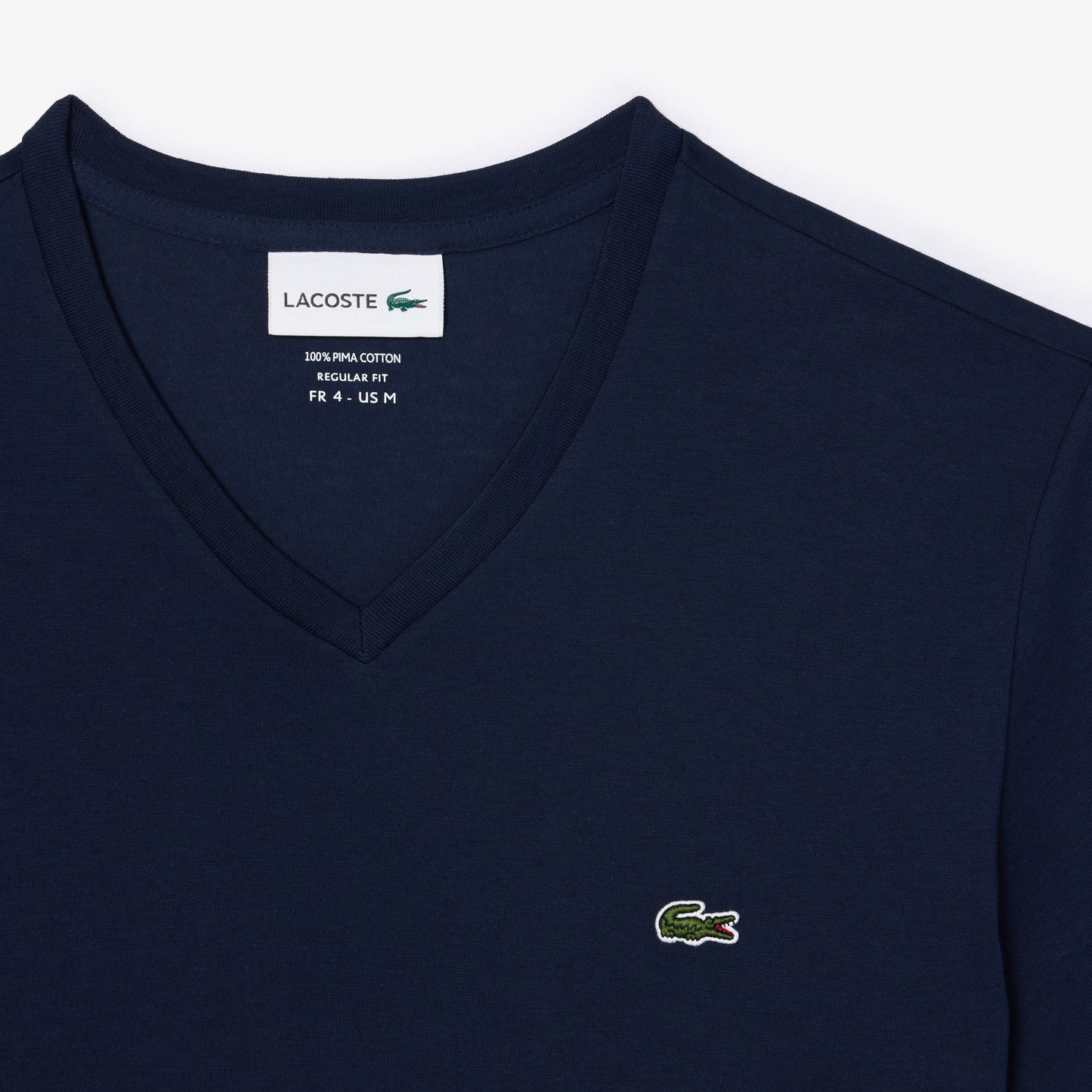T-Shirt scollo V Lacoste TH6710 166