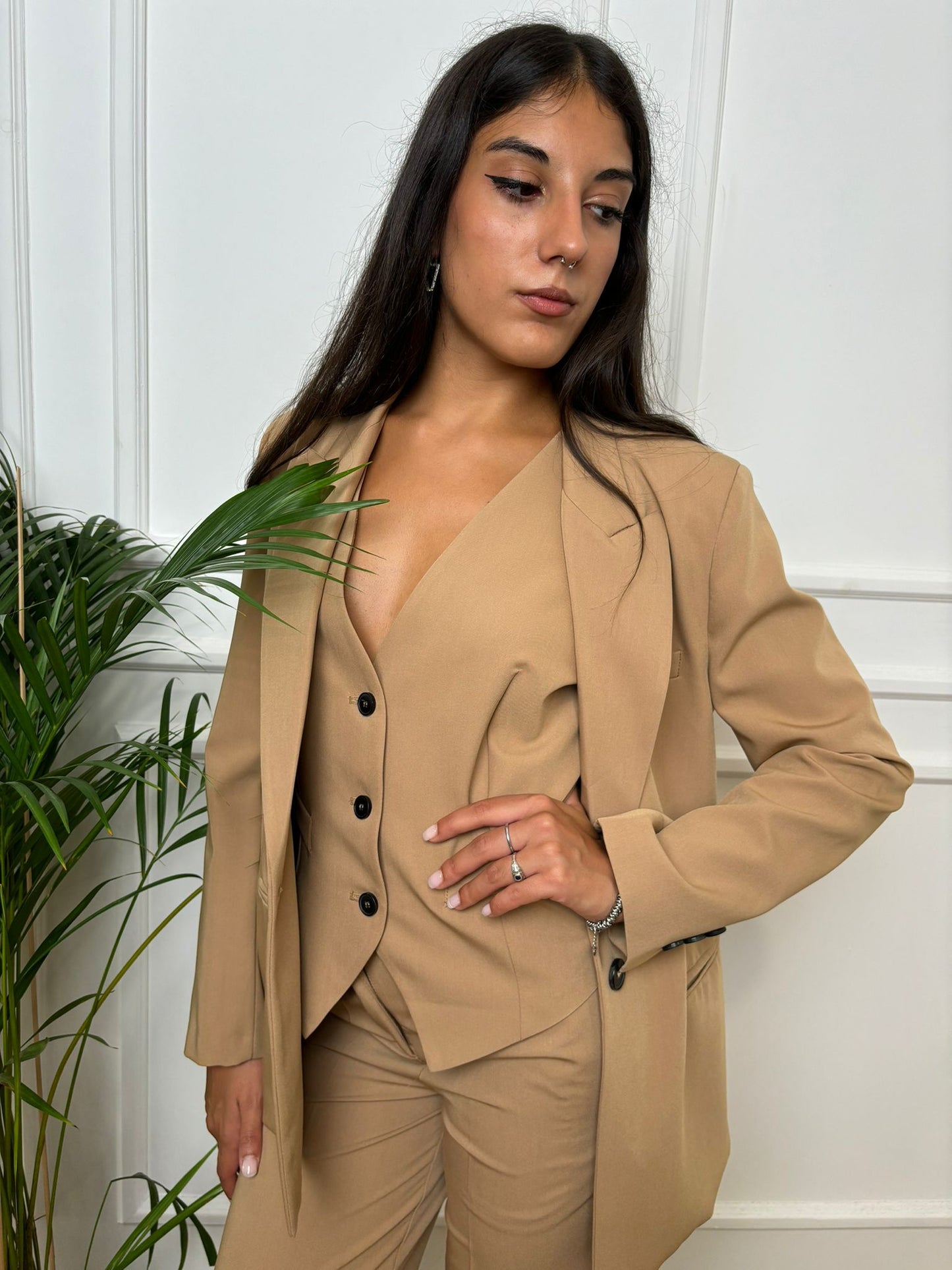 Gilet TS0311 Vicolo cammello