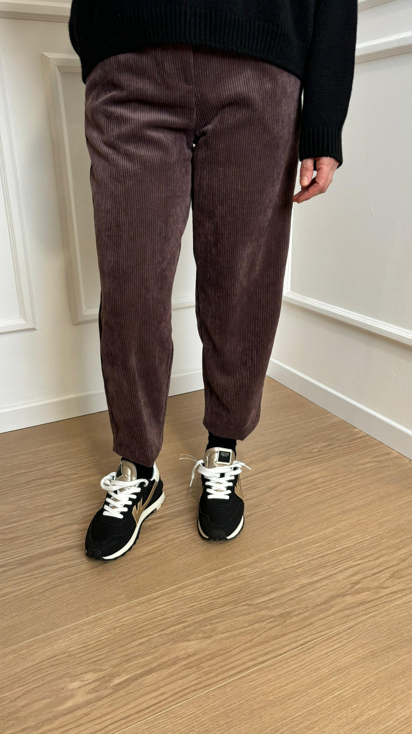 Pantalone carrot TS2248 Vicolo marrone