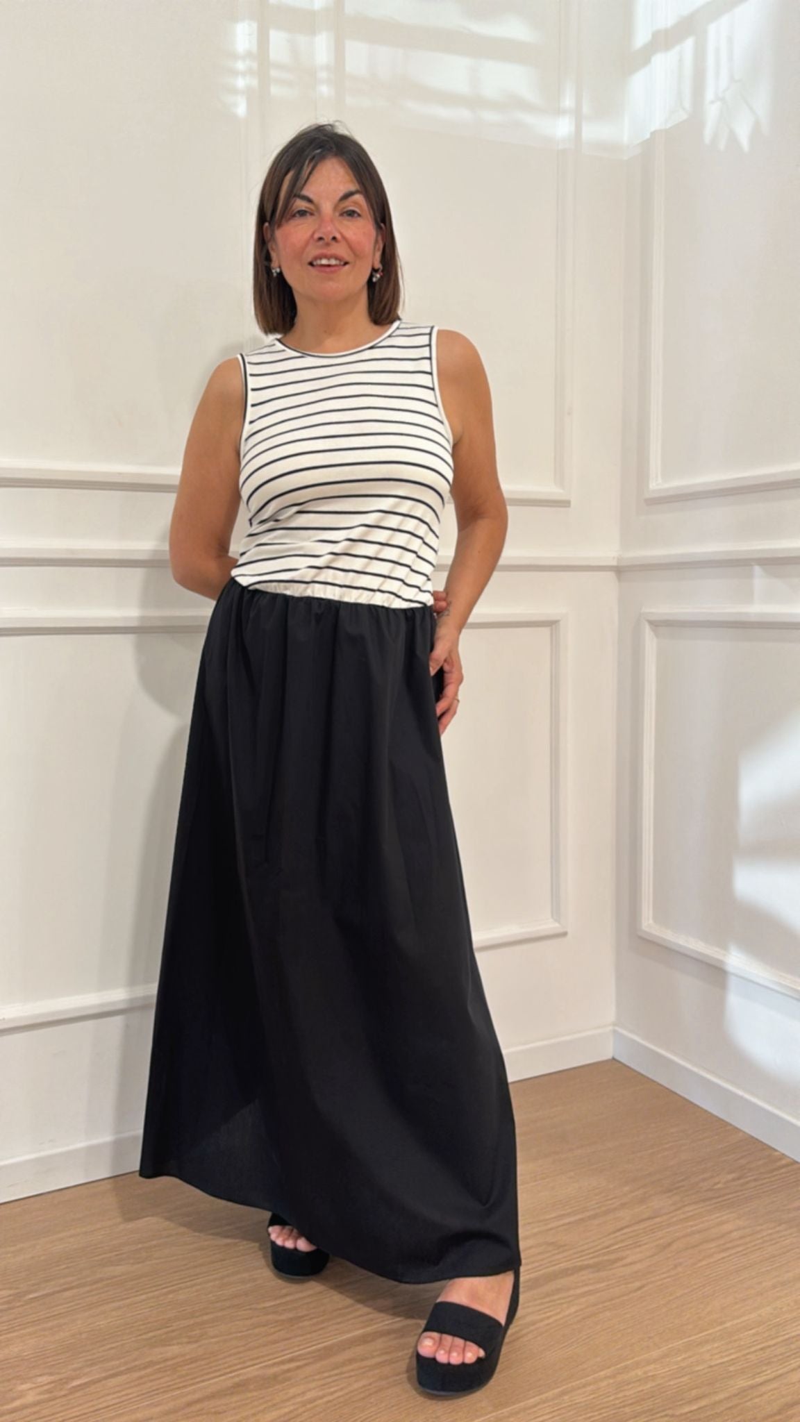 Abito Parigi TD2877 Vicolo nero