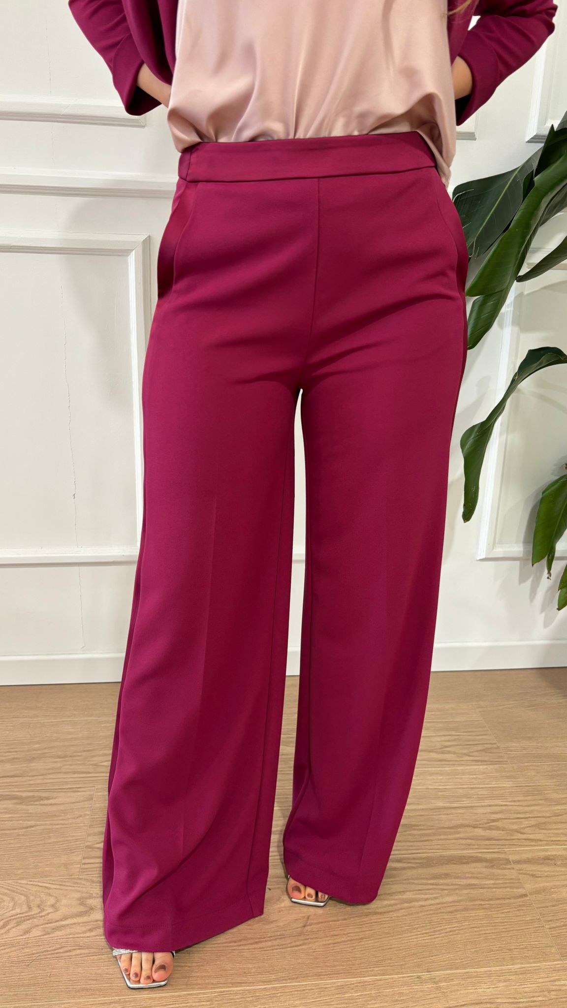 Pantalone Imperial PER6JAW magenta