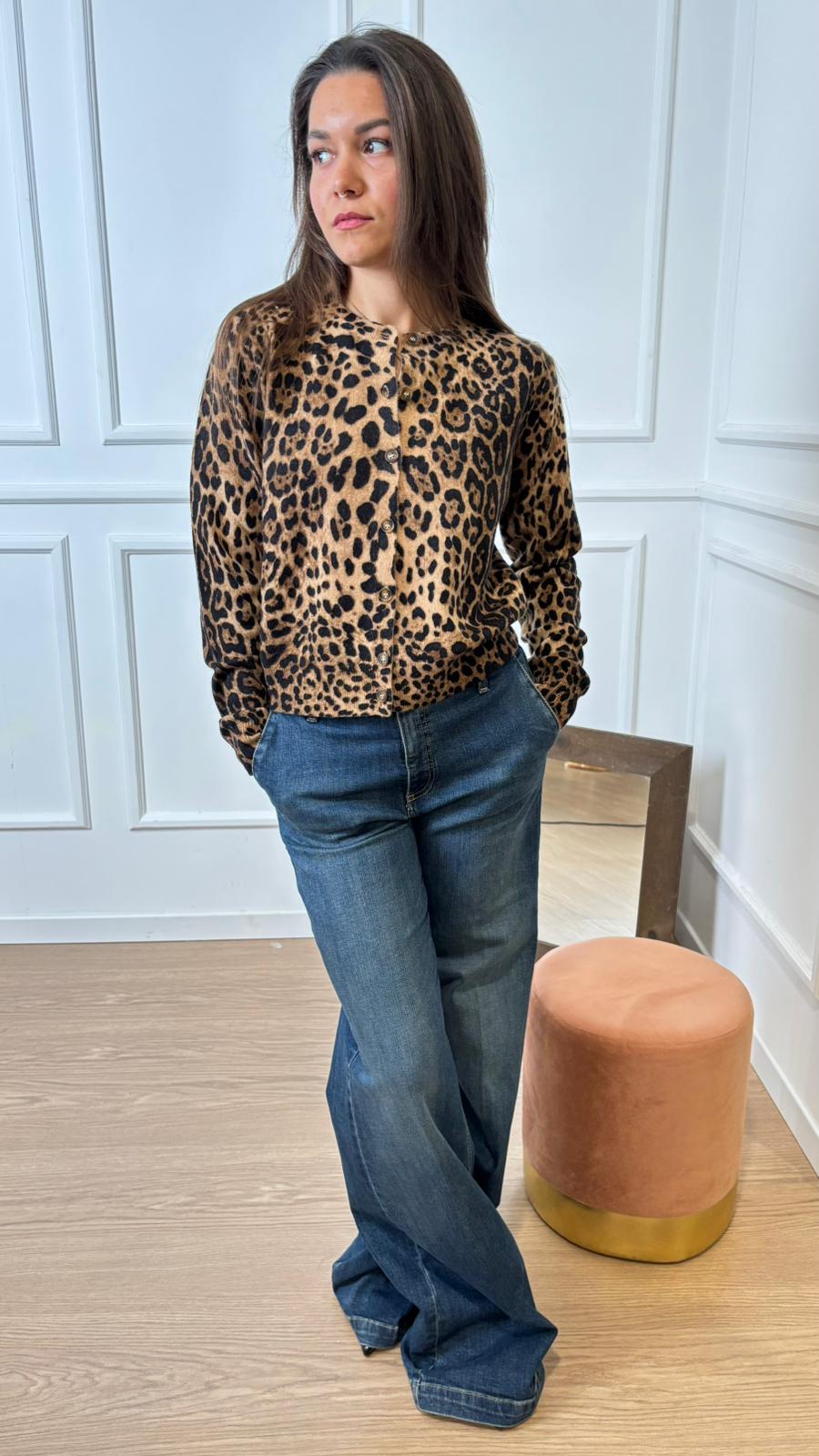 Pull bottoni in lana Vicolo 22057F