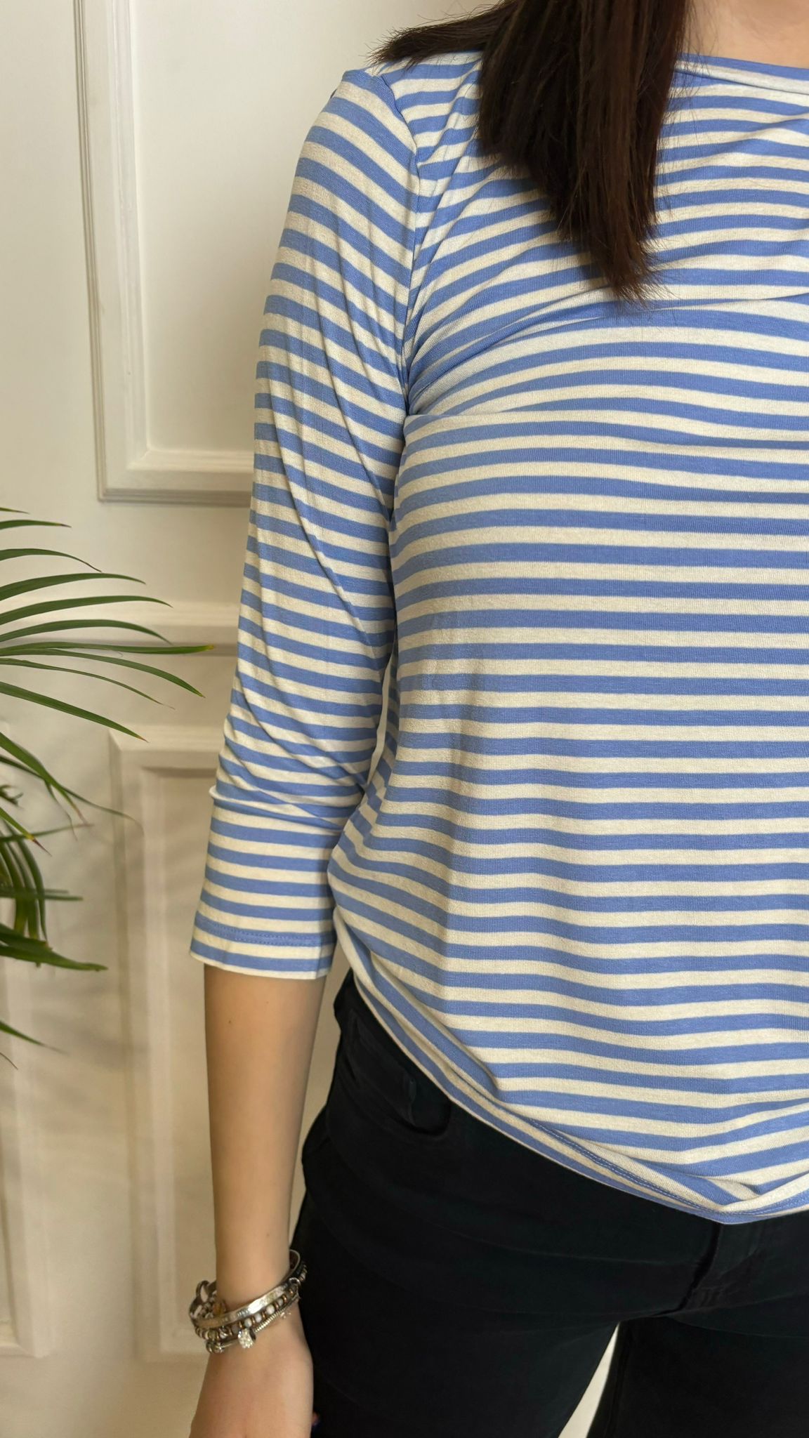 T-Shirt in jersey di viscosa Lidia 007