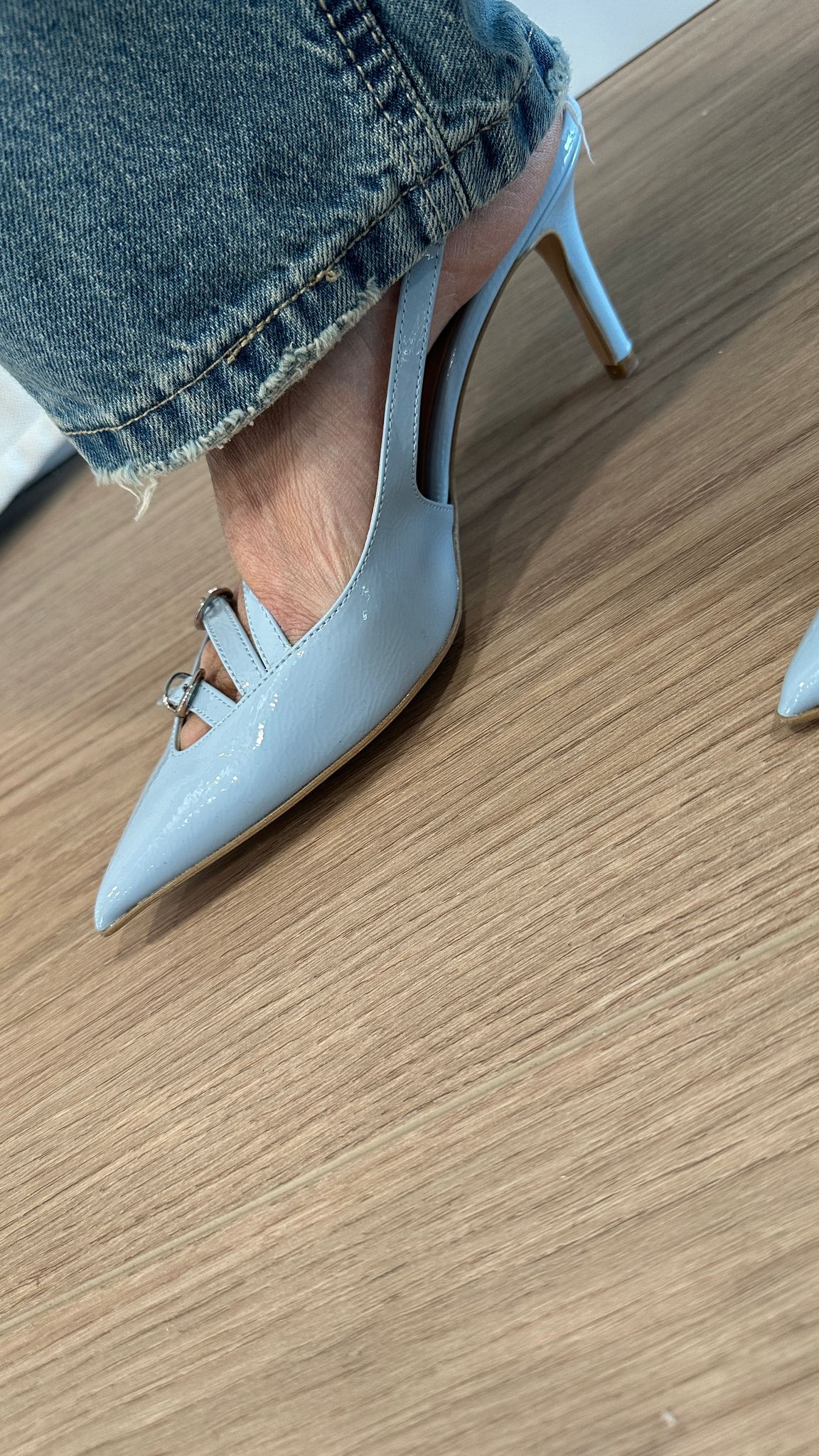 Decollètè slingback Divine Follie 1830V polvere
