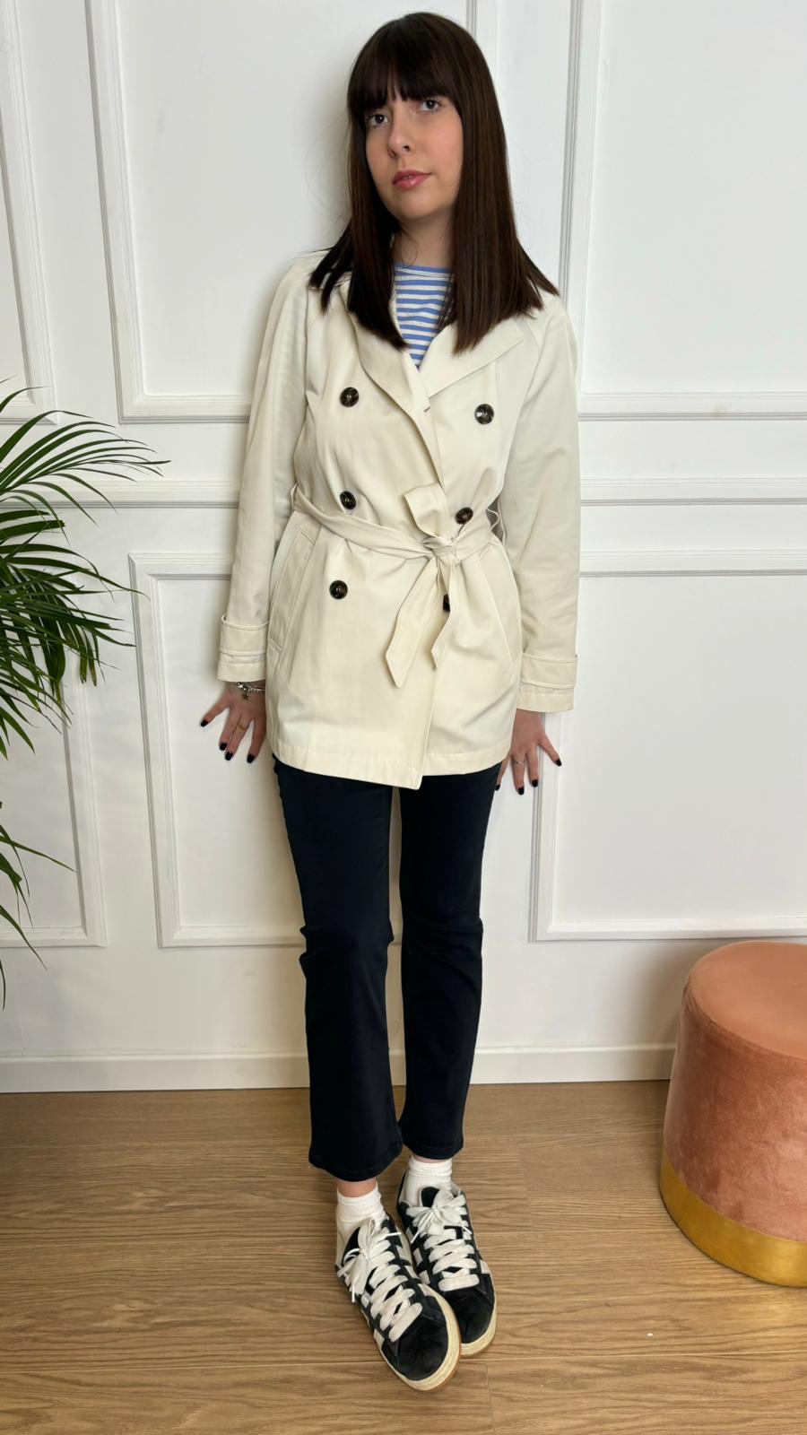 Trench doppiopetto Marais Emme Marella 001