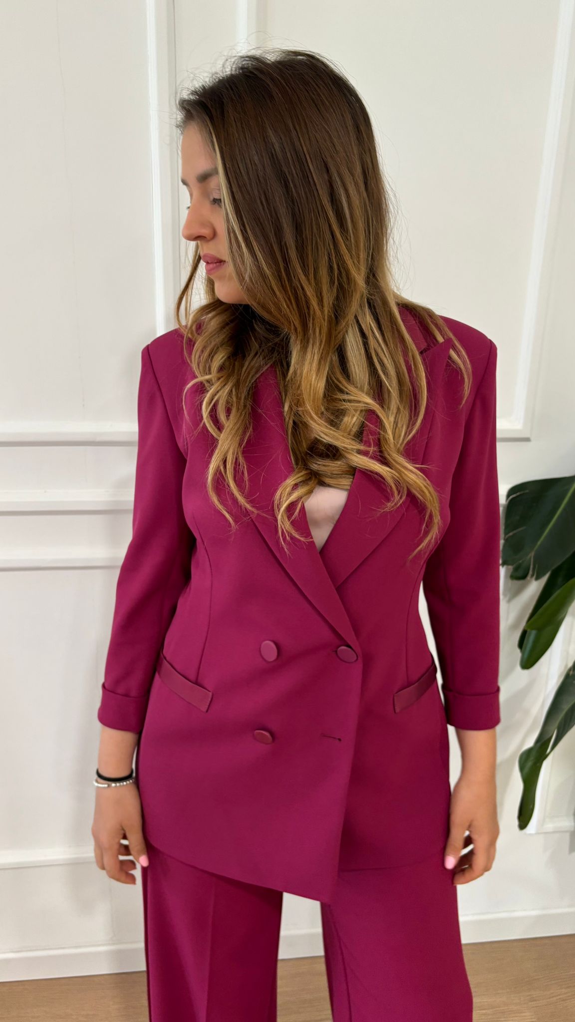 Blazer doppiopetto Imperial JU25JAW magenta