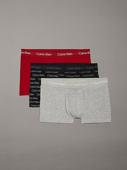 Boxer 3 pack cotton stretch Calvin Klein 000NB3055A QYP