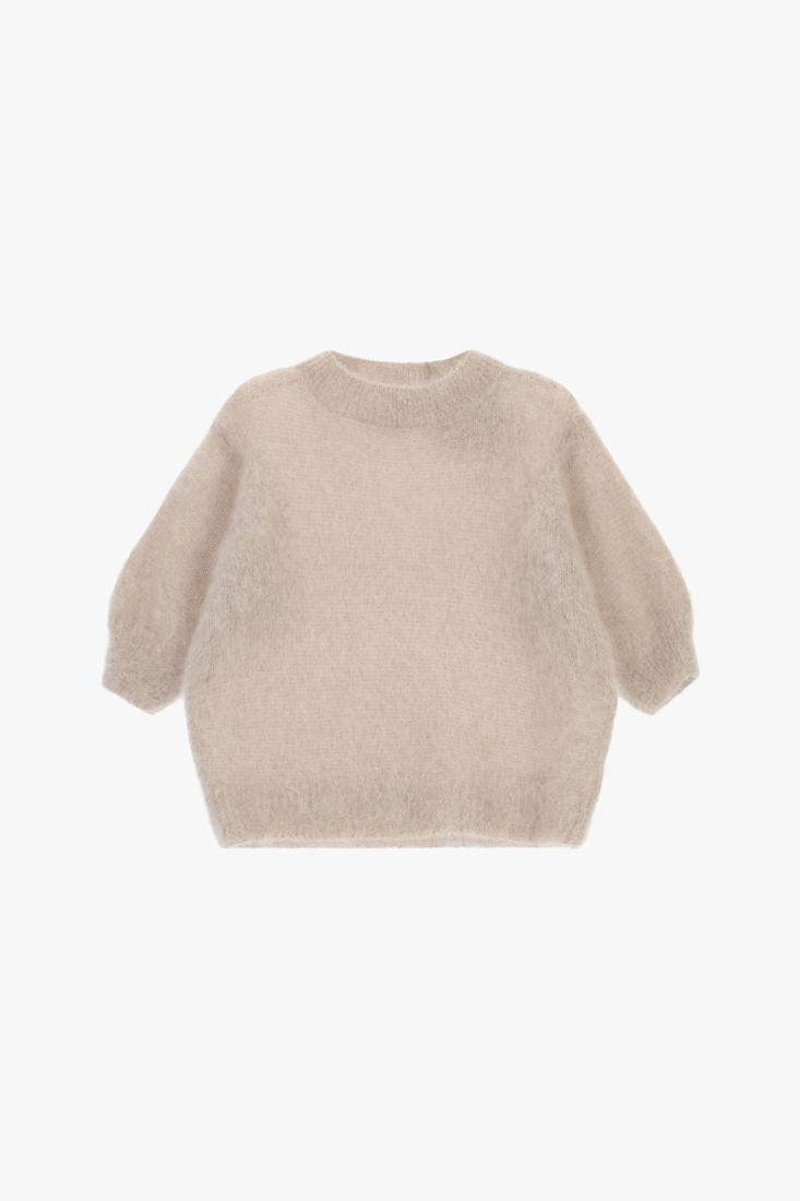 Maglione Kid  Mohair Dixie M277Y235 Beige