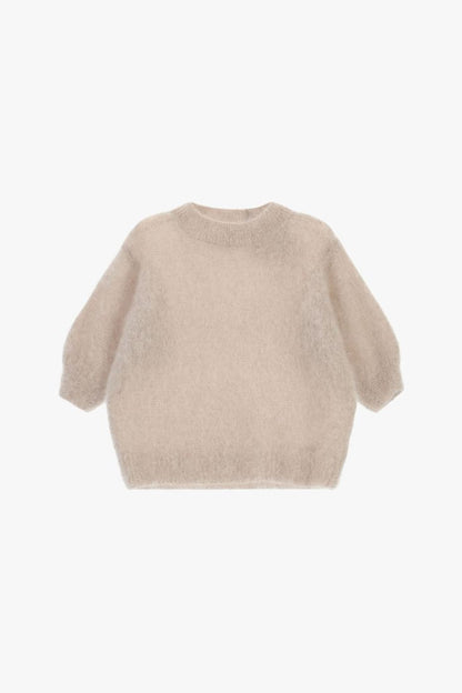 Maglione Kid  Mohair Dixie M277Y235 Beige