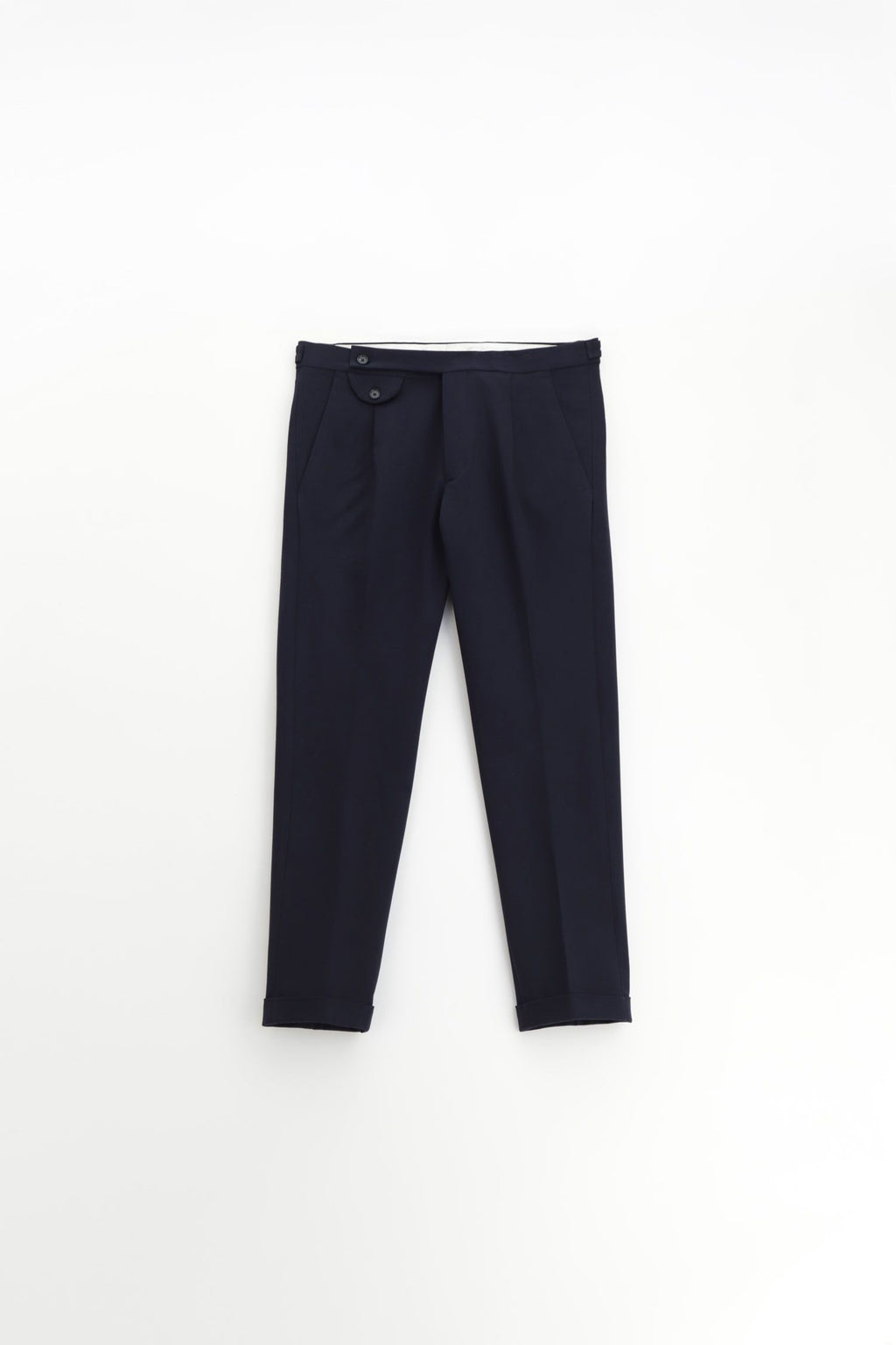Pantaloni slim con risvolto Imperial P6405530AZ blu