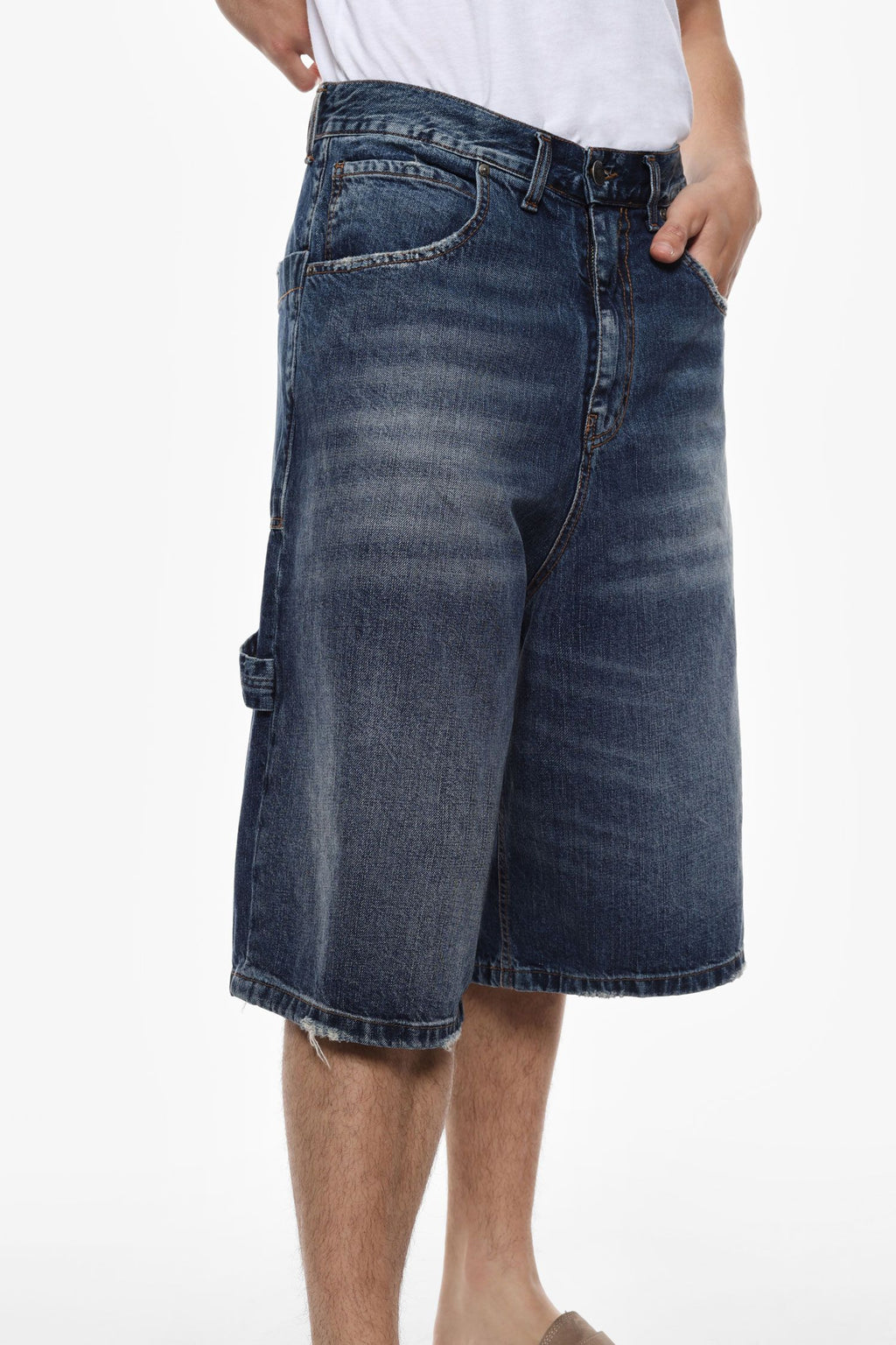 Bermuda in denim largone Imperial D8379SALDE