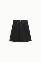 Bermuda in denim largone Imperial D8379SALTD nero