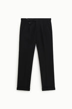 Pantaloni slim con risvolto Imperial P6405530AZ nero