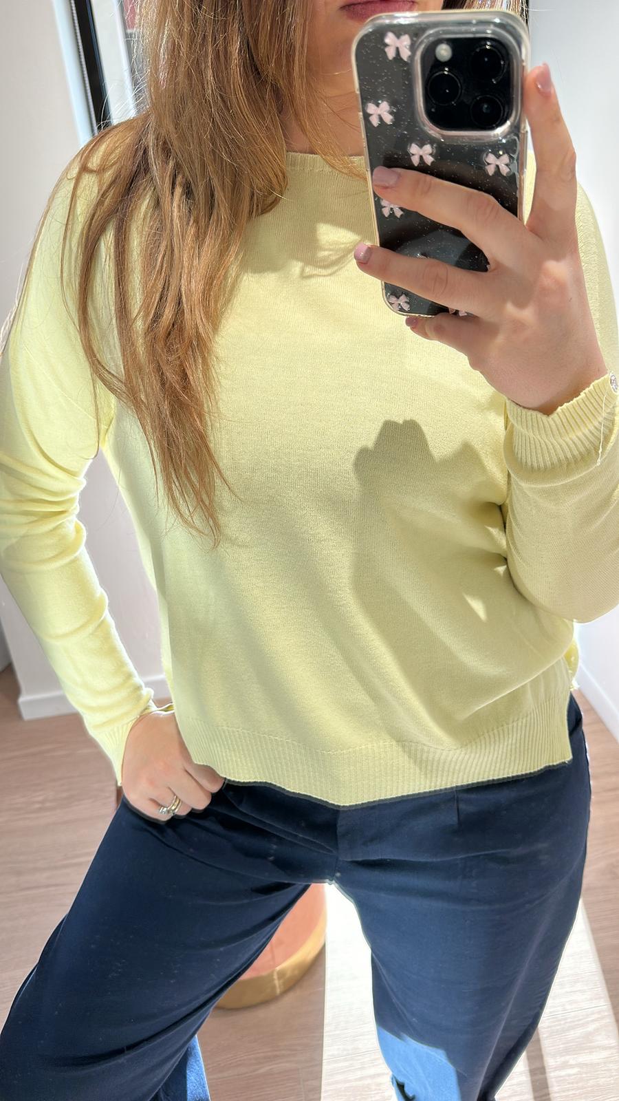 Pull Basic in viscosa Le Streghe pulcino