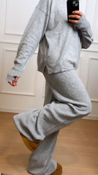 Tuta in maglia Vicolo 22128F Grigia