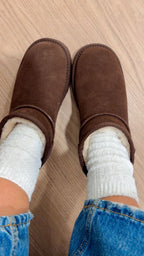 Stivaletti pelo platform Divine Follie 3547 moro