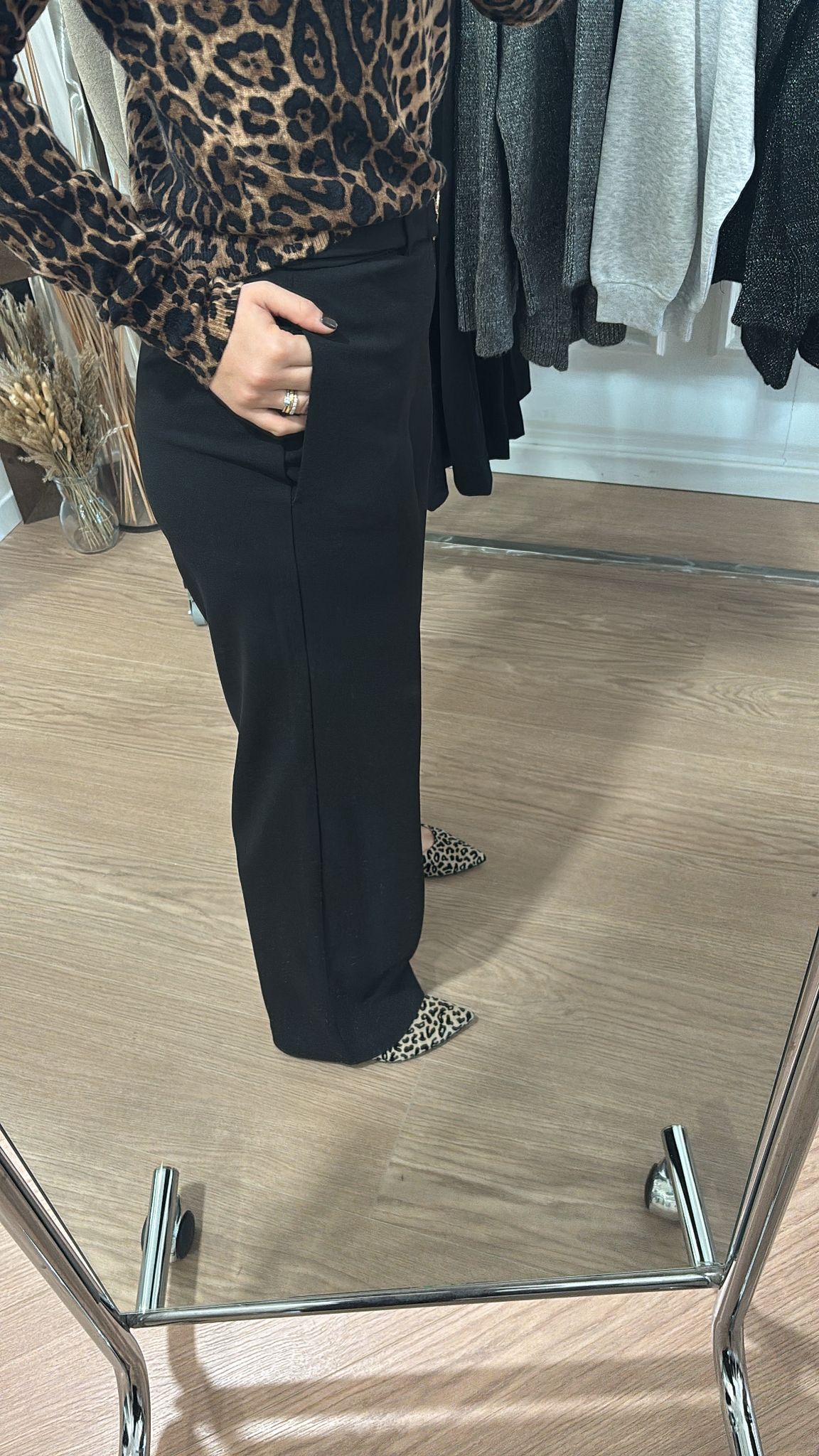 Pantaloni dritti Gala Only 15361981 nero