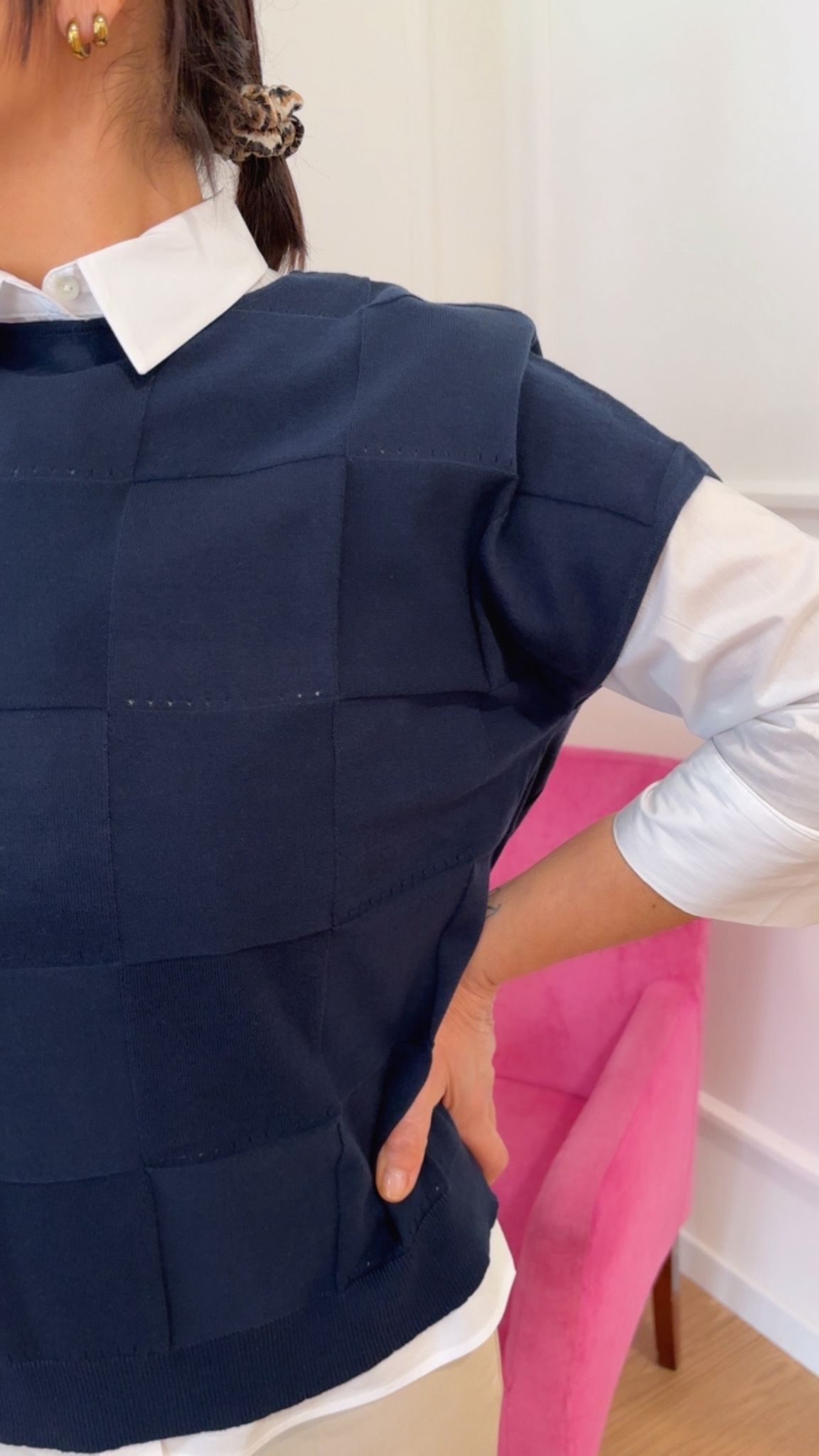 Pull fantasia check Ragno DS08M7 078