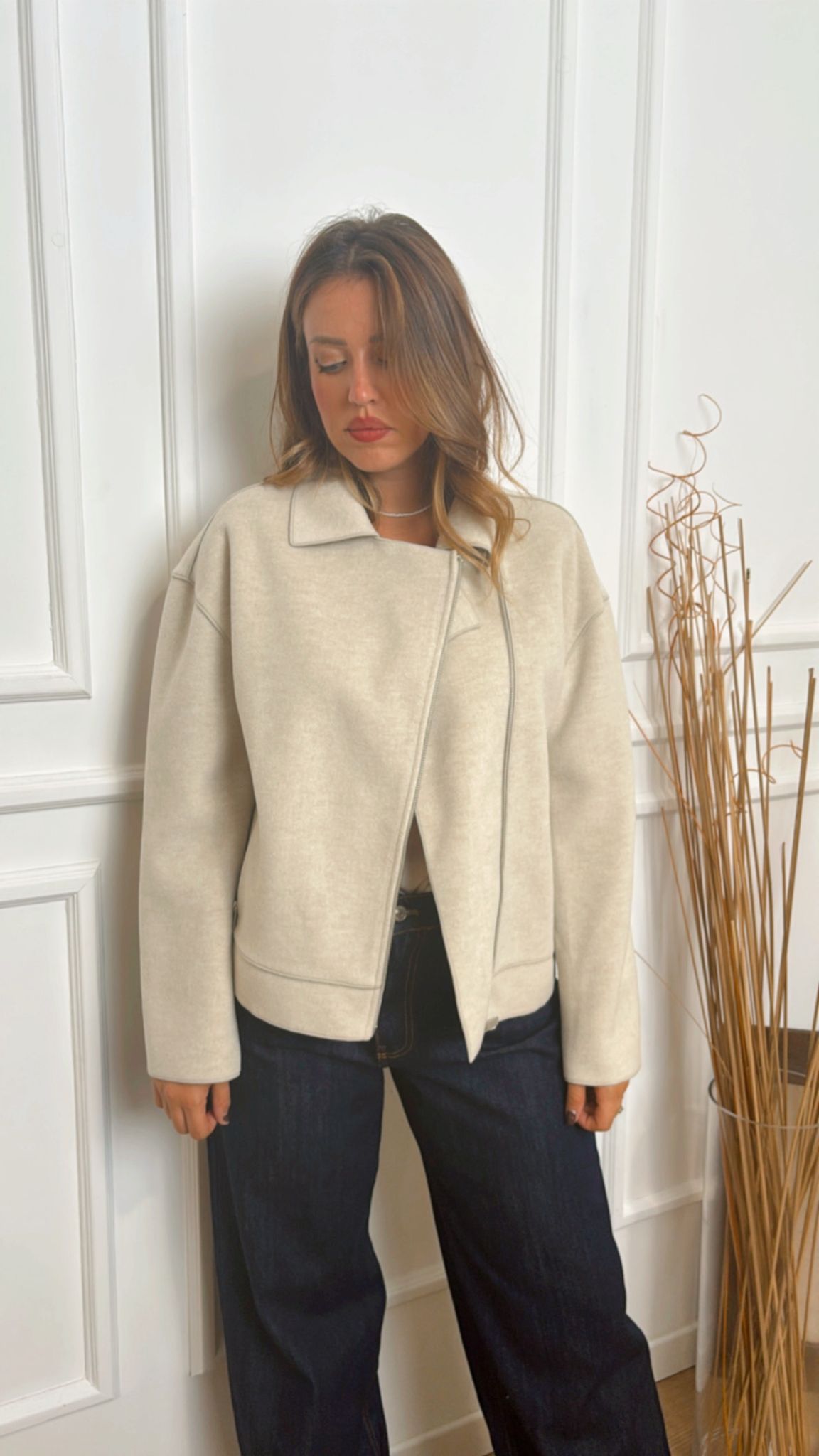 Chiodo con zip Ragno DQ61KZ 786M