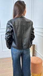 Giacca in pelle Vicolo TF0327