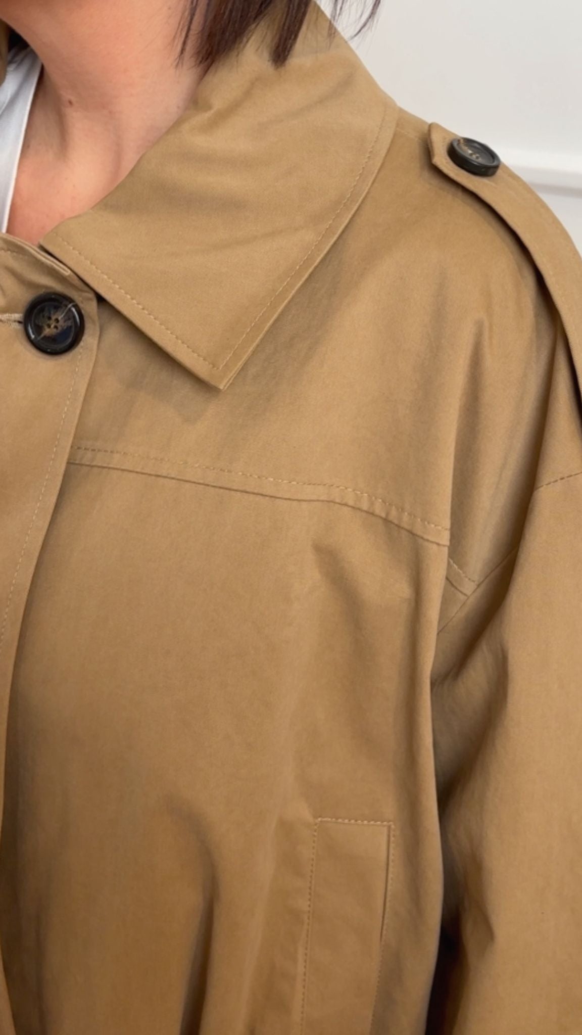 Giacca in cotone Tensione In CP82B