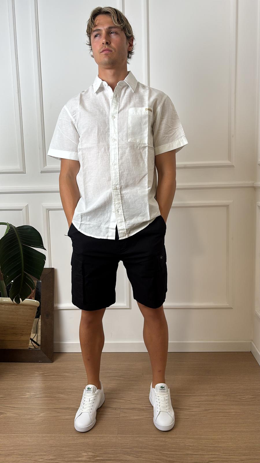 Bermuda cargo in cotone Calvin Klein J30J3276 BEH