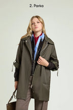 Parka '4 in 1' in cotone F026F001 LUISA VIOLA