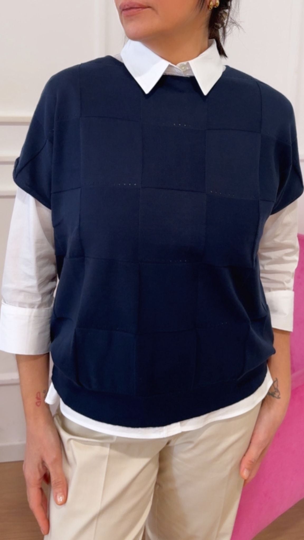 Pull fantasia check Ragno DS08M7 078