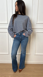 Jeans a zampa Blush Only