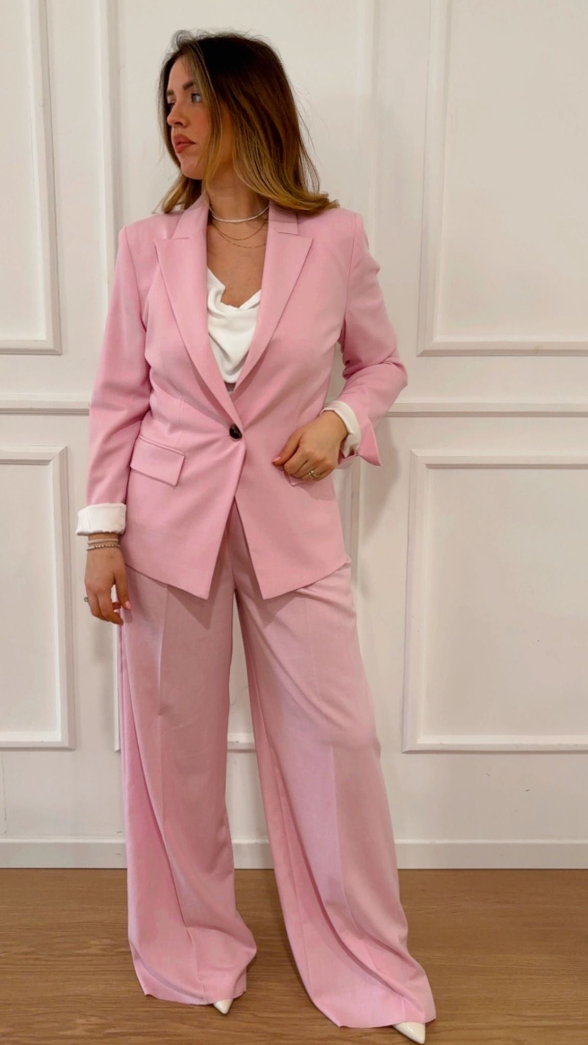 Tailleur lamè Emme Marella Logan