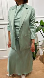 Blazer fluido Imperial JBA5JBAC verde acqua